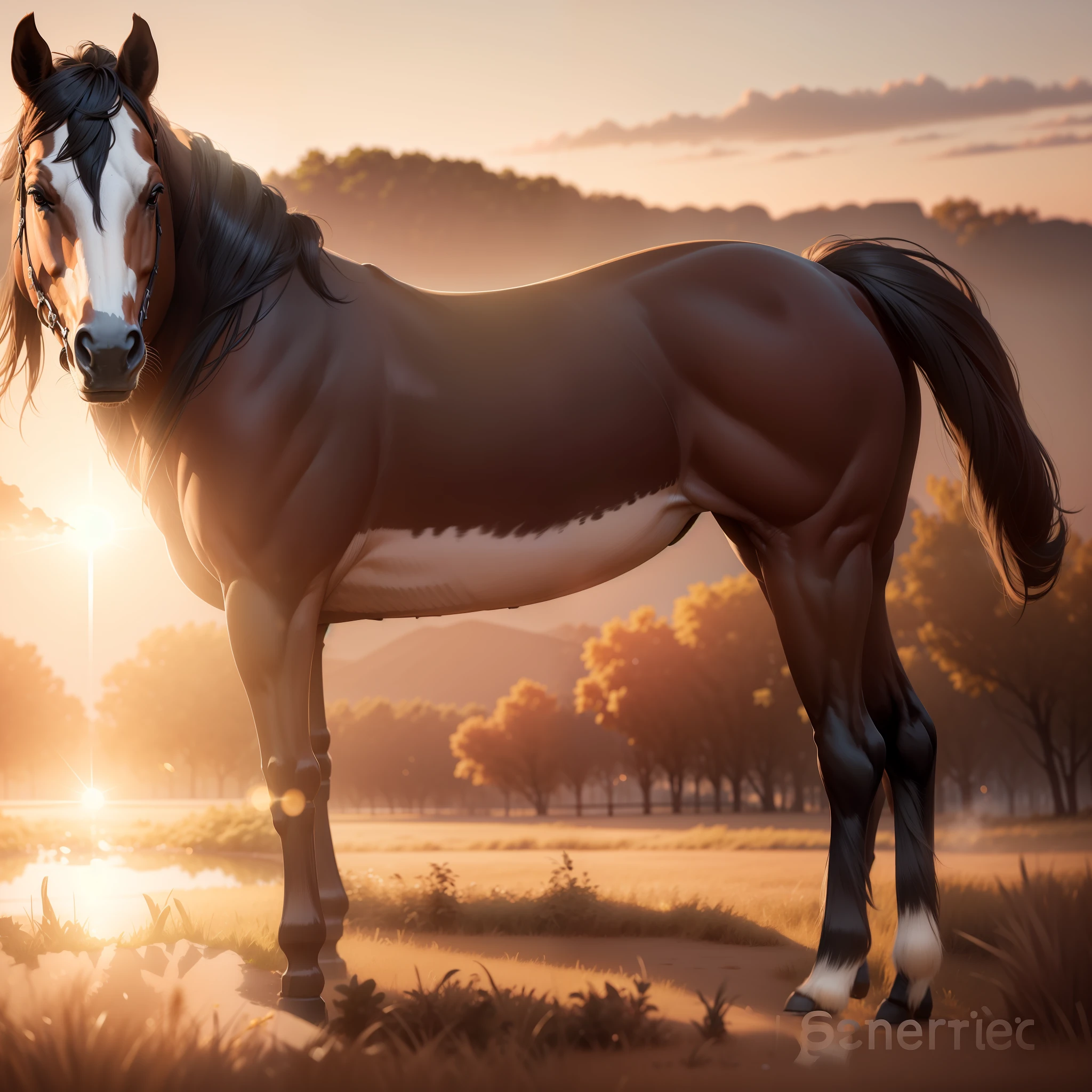 a horse, 8k,hd --auto --s2