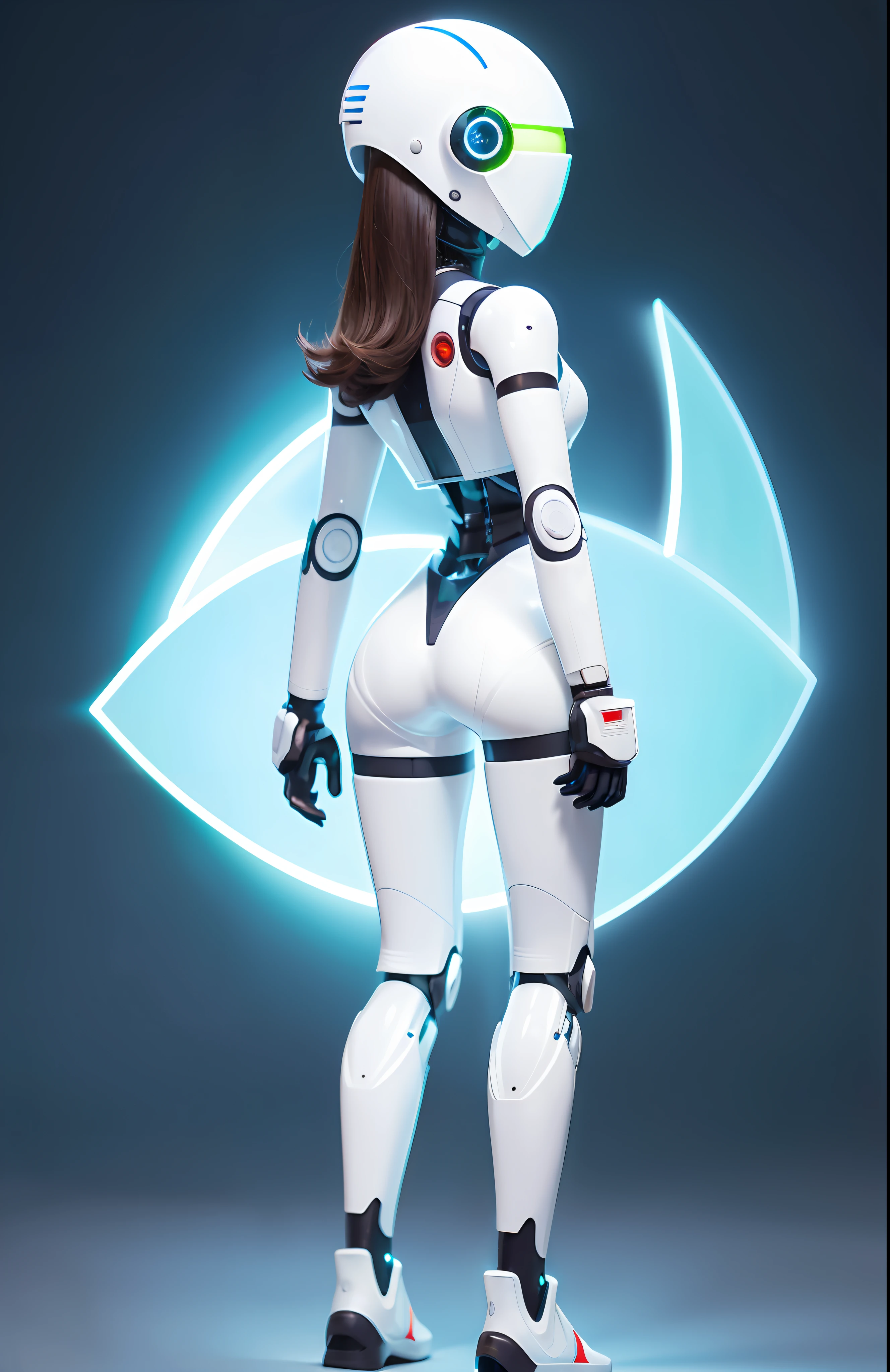 arafed woman in a futuristic suit with a helmet and eye, beautiful alluring female cyborg, cute cyborg girl, beautiful female android, beautiful android woman, beutiful girl cyborg, retrofuturistic female android, beutiful white girl cyborg, beautiful female cyborg, sci-fi android female, perfect android girl, beautiful cyborg girl, beautiful cyborg girl pinup, female robot