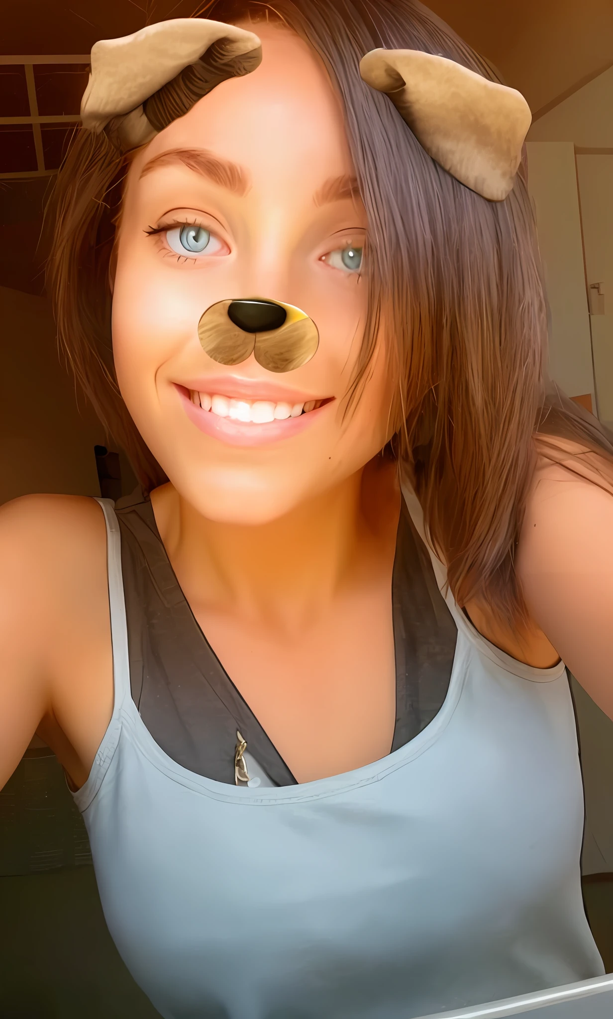 Light eyes, change background, platinum blonde hair, change hair to blonde
