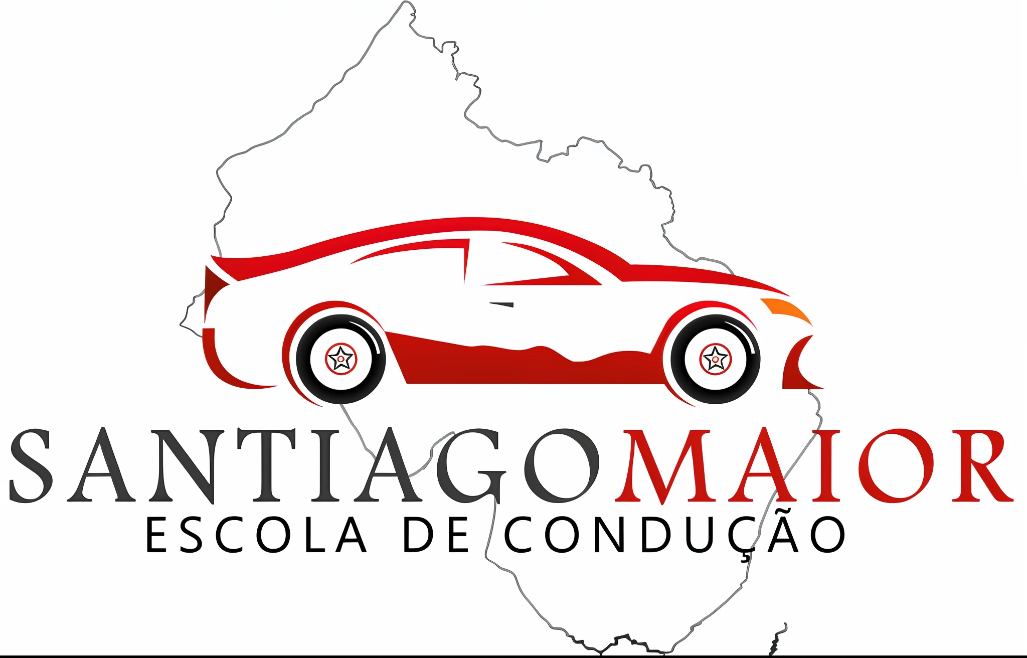 a close up of a car on a map of the state of santa feo major, amagaitaro, the mayo man, ney matogrosso with malice, image, minagho, logo, logo, mayo, high quality image”, concept piece, map, intaglio, information, avatar image, advert logo, high quality image