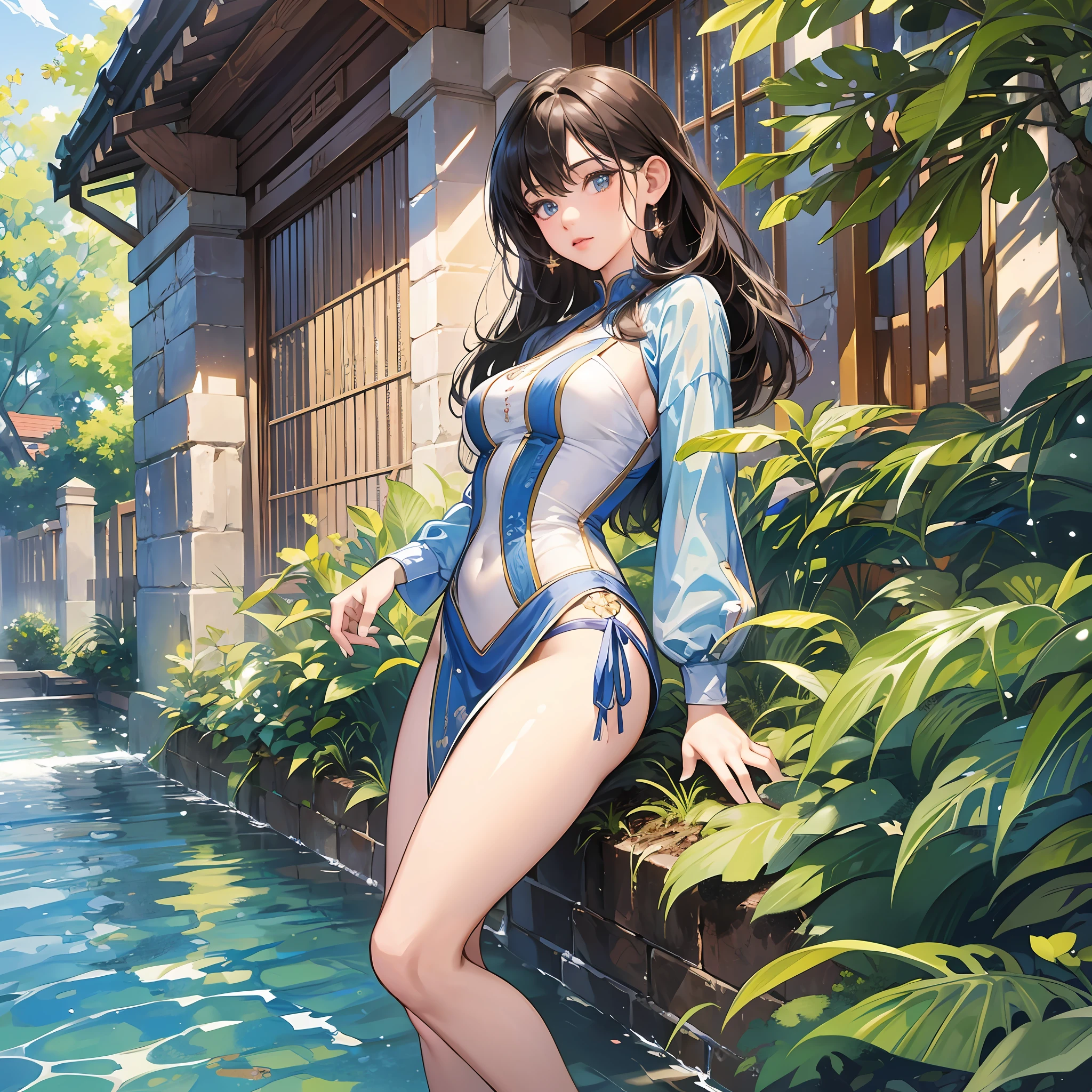 (8k), (best quality), (masterpiece: 1.2), (realistic), (photorealistic: 1.37), ultra detailed, one girl, viewer watching, full body, 28 years old