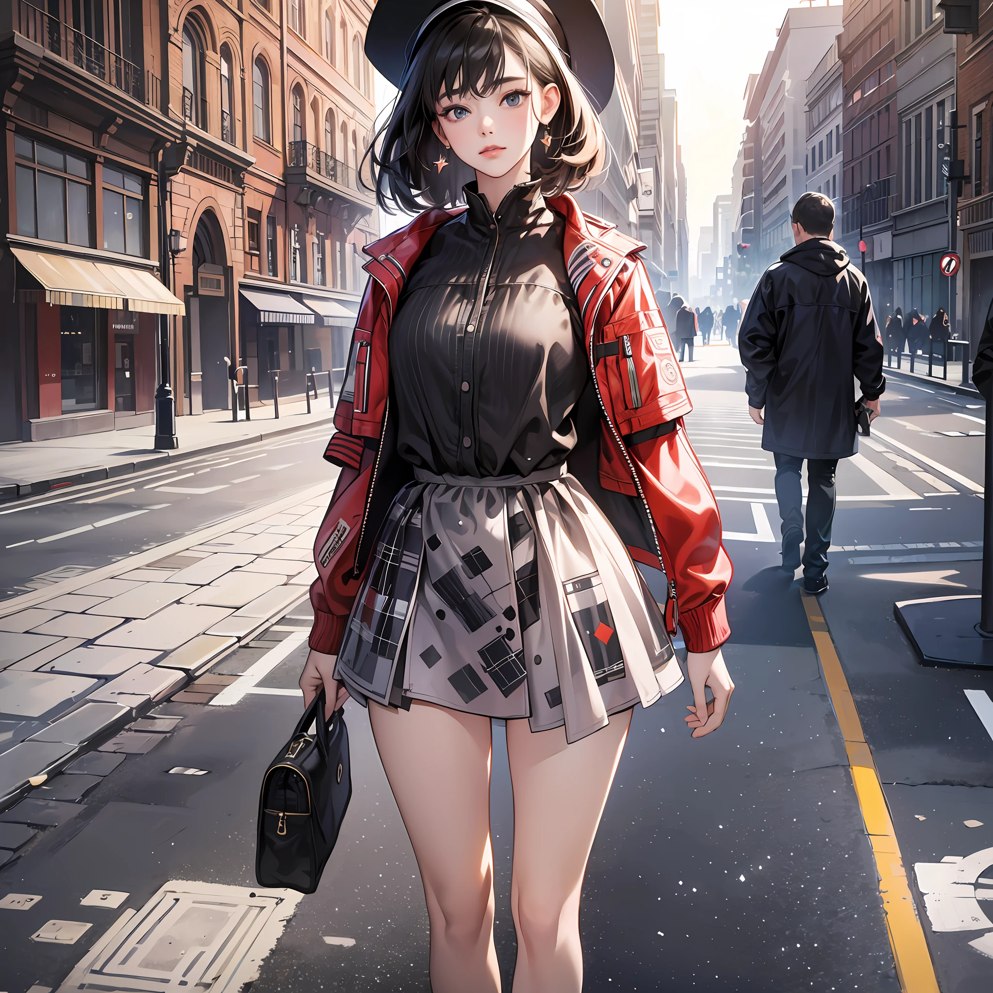 (8k), (best quality), (masterpiece: 1.2), (realistic), (photorealistic: 1.37), ultra detailed, one girl, viewer watching, full body, 28 years old