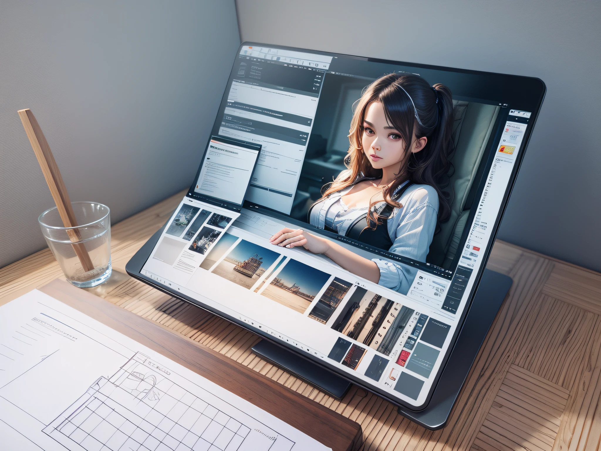 Online sales, concept drawings, internet sales