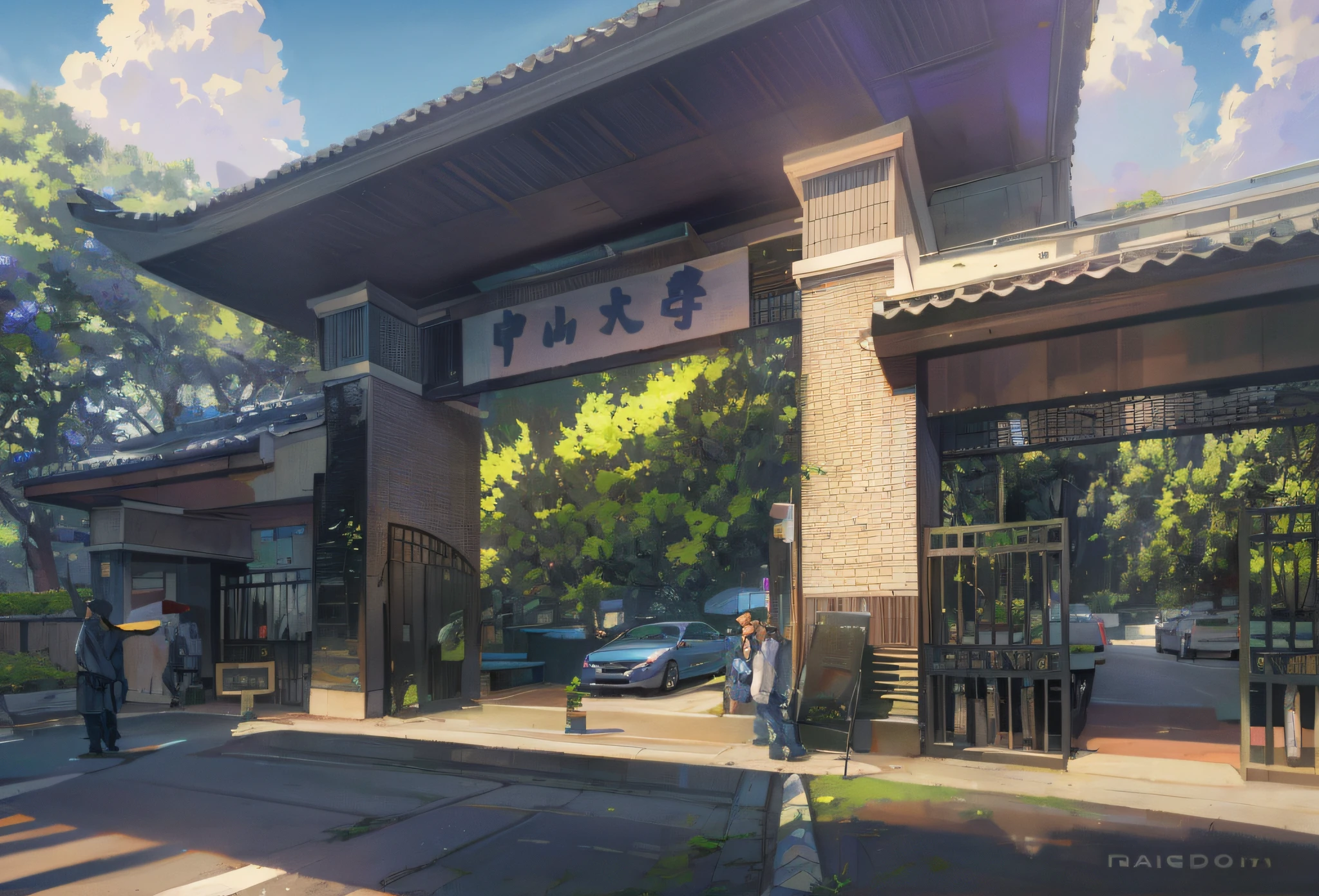 (ultra high res,photorealistic,best quality,photo-realistic),(8k,raw photo,best quality,masterplece),(photon mapping,radiosity,physically-based rendering,automatic white balance),real person,photograph,bridge, building, bush, city, cloud, day, door, fence, field,orest, garden, grass, house, hydrangea, mountain, nature, no_humans, outdoors, path, plant, potted_plant, purple_flower, road, scenery, sky, skyscraper, traditional_media, tree,