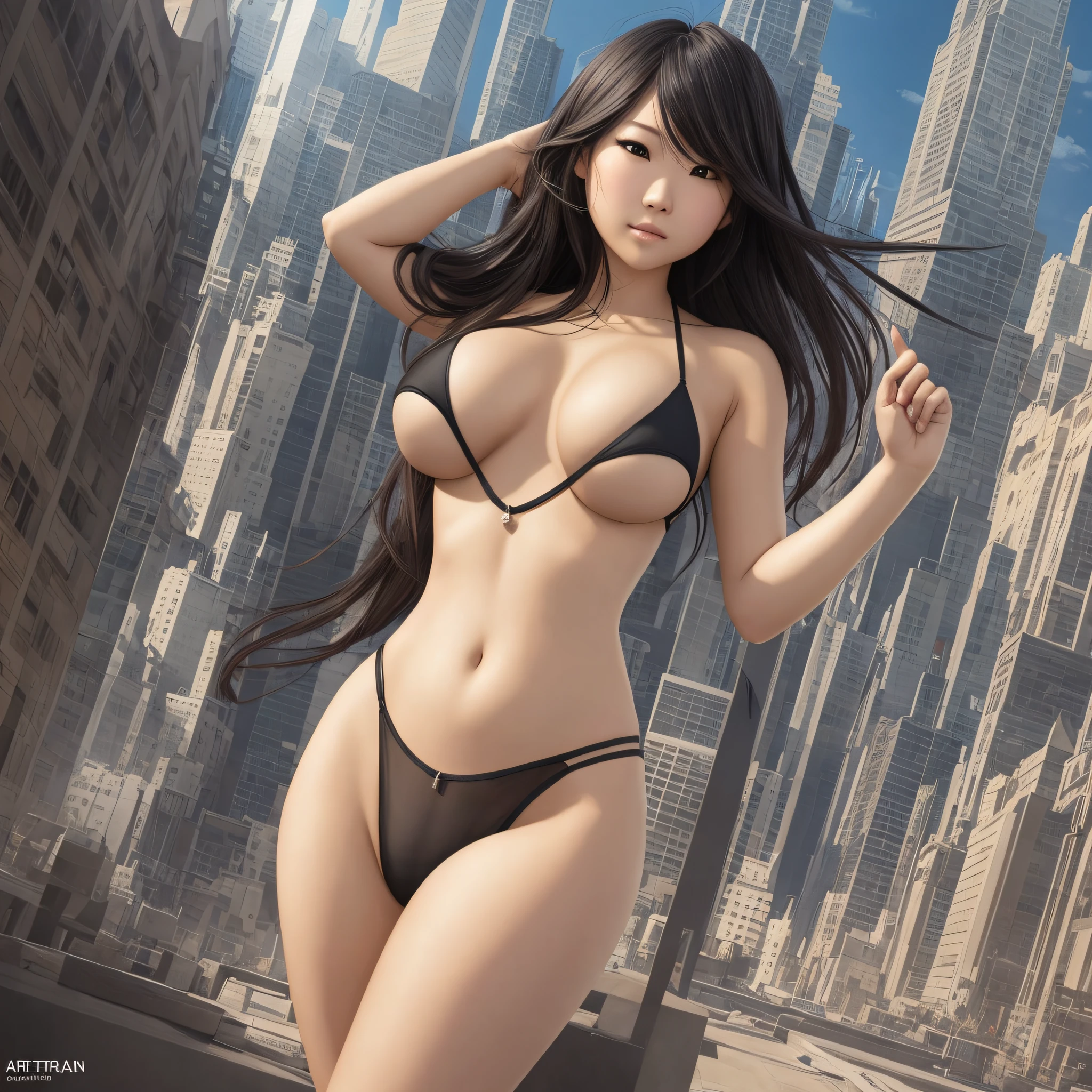 Korean,Woman in outdoor panties, Wlop and Ross Tran, Wlop and Artgerm, Wlop and Sakimichan, Ross Tran and Bayard Wu, Ruan Jia and Artgerm, Ross Tran 8 K, Artgerm and Wlop, Range Murata and Artgerm, a female character,priest,best detail,ultra-detailed,best realism,ultra-realistic,full body in picture,sexy and seductive,black hair, walking,front,right,left,back,high detail,modern, drop shadow, cinematic lighting, UHD, high details, high quality, best qualit,, best quality,(Best quality,4k,Masterpiece: 1.3),hyper realistic,1girl,(attractive body: 1.2),abdomen: 1.1,sensual transparent panties,open neckline,droopy breasts,visible curves,four fingers one thumb,detailed hands,complex makeup,two arms,two legs. --auto --s2