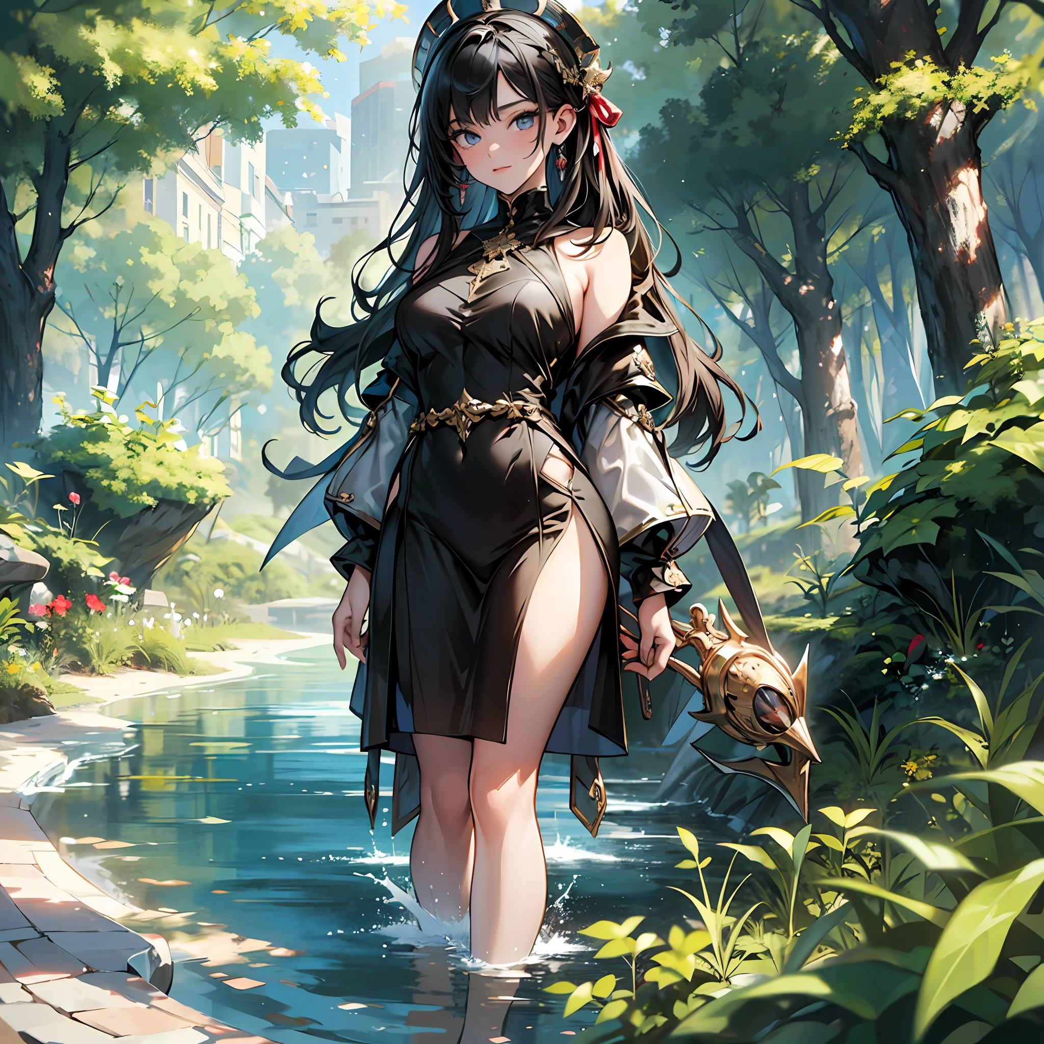 (8k), (best quality), (masterpiece: 1.2), (realistic), (photorealistic: 1.37), ultra detailed, one girl, viewer watching, full body, 28 years old