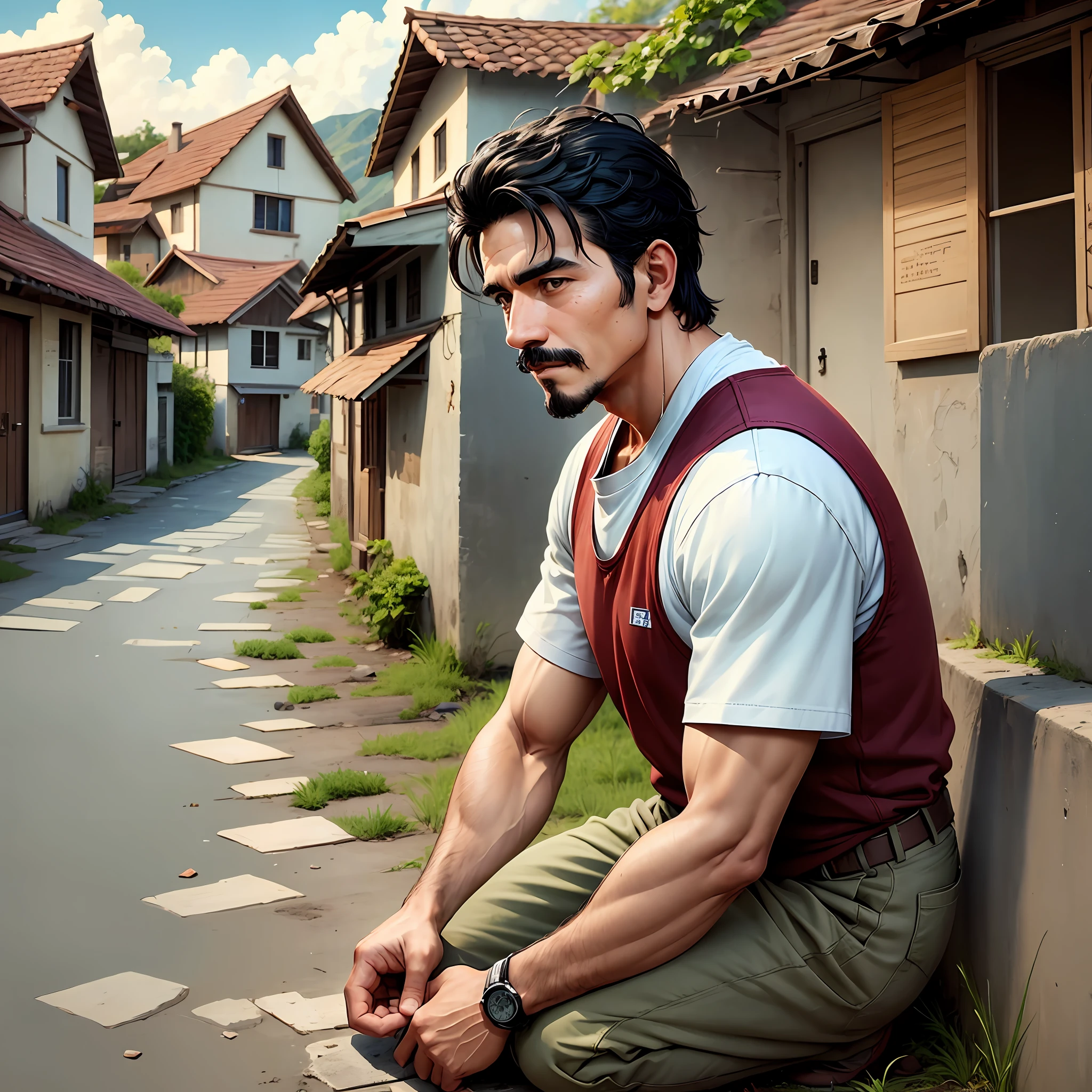 Prompt:
"In a small village, there was a man named Pedro. Pedro was known for his dedication to work, always striving to help others and putting their needs above his own. He was beloved and admired by everyone in the community. Describe a situation in which Pedro demonstrates his work ethic and willingness to help, leaving a lasting impact on someone's life in the village." --auto --s2