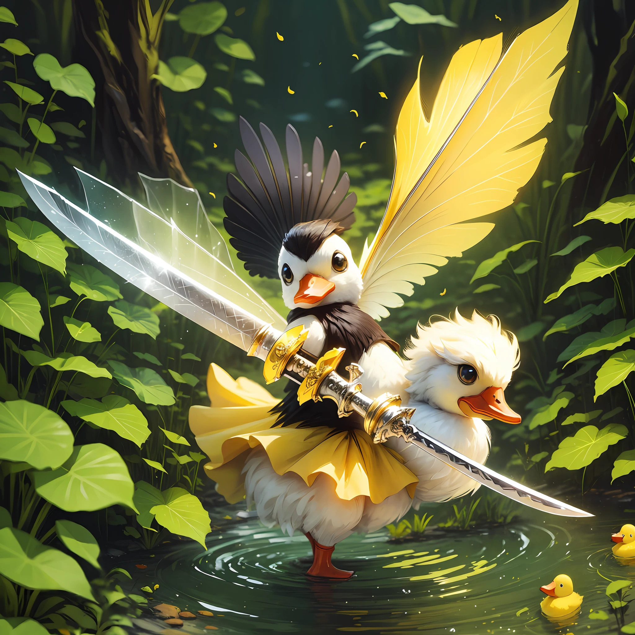 Little yellow duck, sword fairy --auto --s2