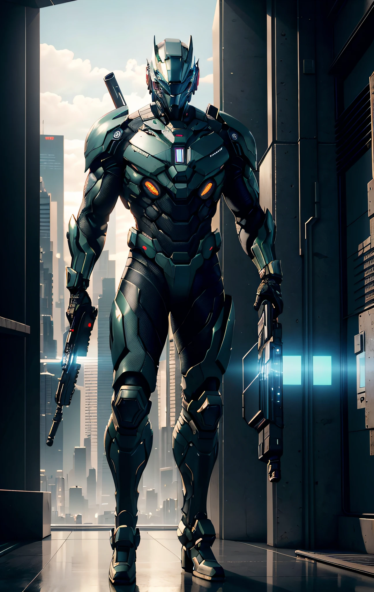 (comic style), (colored line: 1.5), ((best quality)), ((masterpiece)), (detailed: 1.4), 3D, an image of a beautiful cyberpunk woman, HDR (High Dynamic Range), Ray Tracking, NVIDIA RTX, Super-Resolution, Unreal 5, Subsurface Scattering, PBR Texture, Post-processing, Anisotropic filtering, Depth of field, Maximum clarity and sharpness, Multilayer textures, Albedo and specular maps, Surface shading, Accurate simulation of light-material interaction, Perfect Proportions,Octane Render,Two-Tone Lighting,Wide Aperture,Low ISO,White Balance,Rule of Thirds,8K RAW, (Realistic: 1.3), (Mature Adult: 1.5), A Drawing of a Man with a Cyberpunk Gun and a Helmet, Detailed Full Body Concept, Line Work Concept Art, Heavy Lineart, Metal Gear Solid Concept Art 8K, Lineart Behance HD, Dark Suit Design with Green Details, Detailed Full Body Concept Art, Metal Gear Jetstream Sam, Full Body Concept, Behance HD 3D Lineart Game, (COM LED Armor)