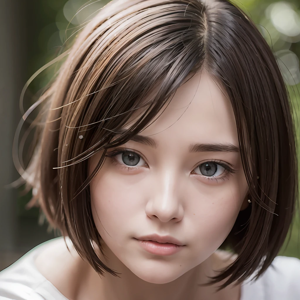 (Stanford: 1.5), close up, masterpiece, best quality, original photo, realistic, face, incredibly ridiculous, a beautiful woman, 23 years old, sexy retro style, cute, short hair, depth of field, high resolution, ultra-detailed, fine detail, extremely detailed, extremely detailed eyes and face, sharp pupils, realistic pupils, sharp focus, cinematic lighting
