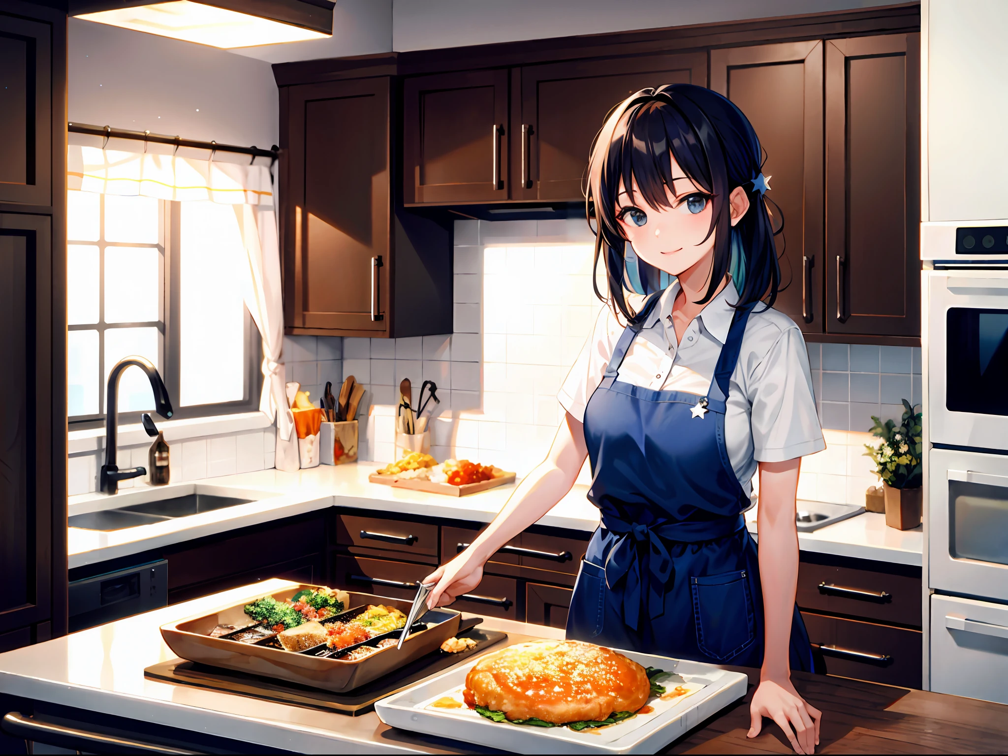 The star wife has been a home chef for 5 years