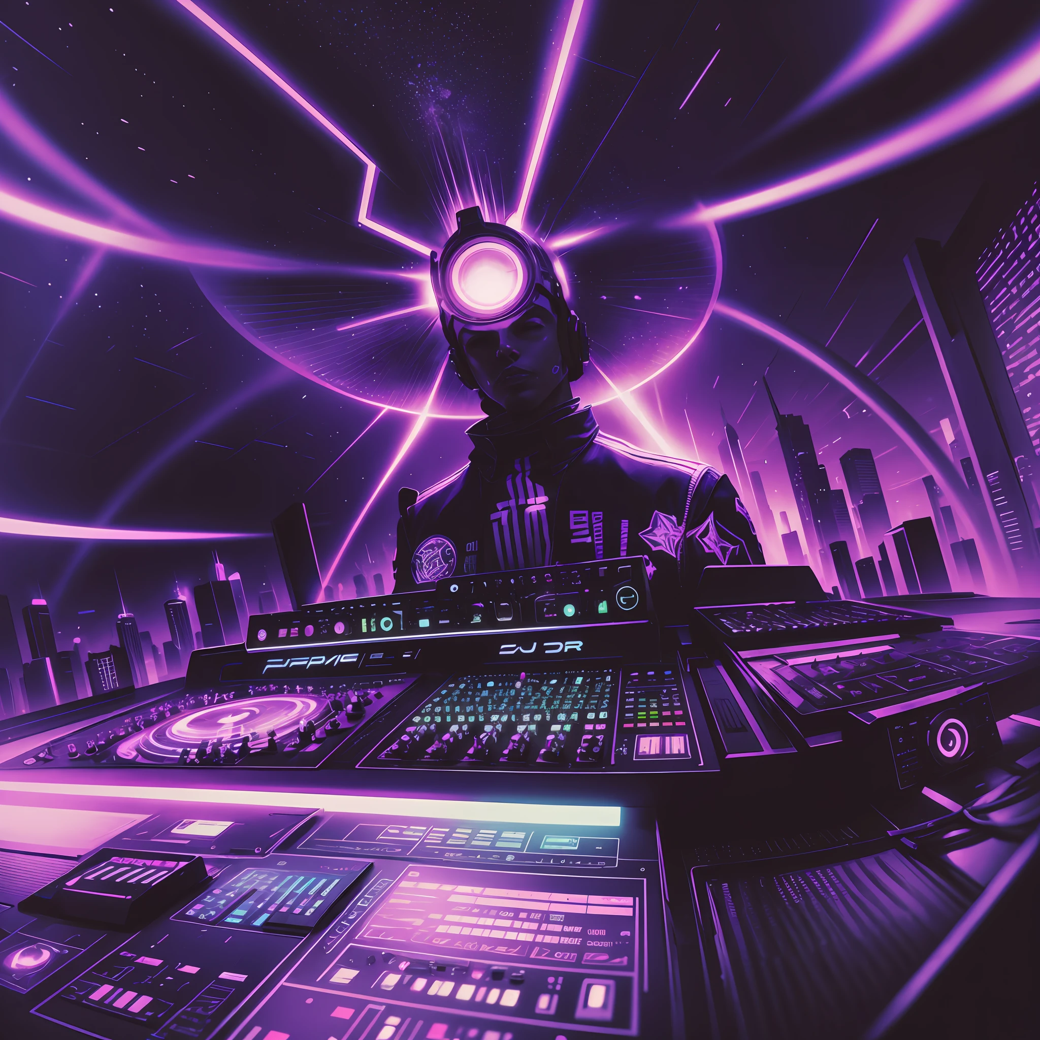 Empire of Tomorrow, Day light, Club Vibe, Dj Flayer, Perfect lighting, Detail --auto --s2