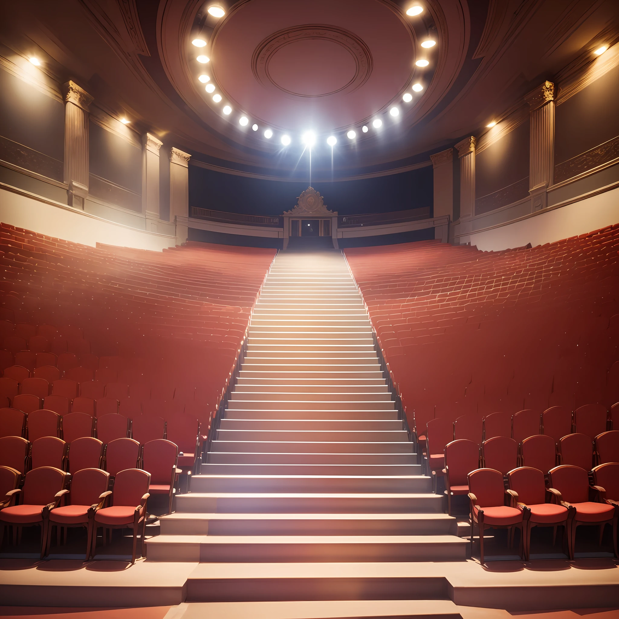 (High quality masterpiece, Cannes Film Festival style, perfect lighting effects, stage/theater, high saturation, no specific characters) --auto --s2