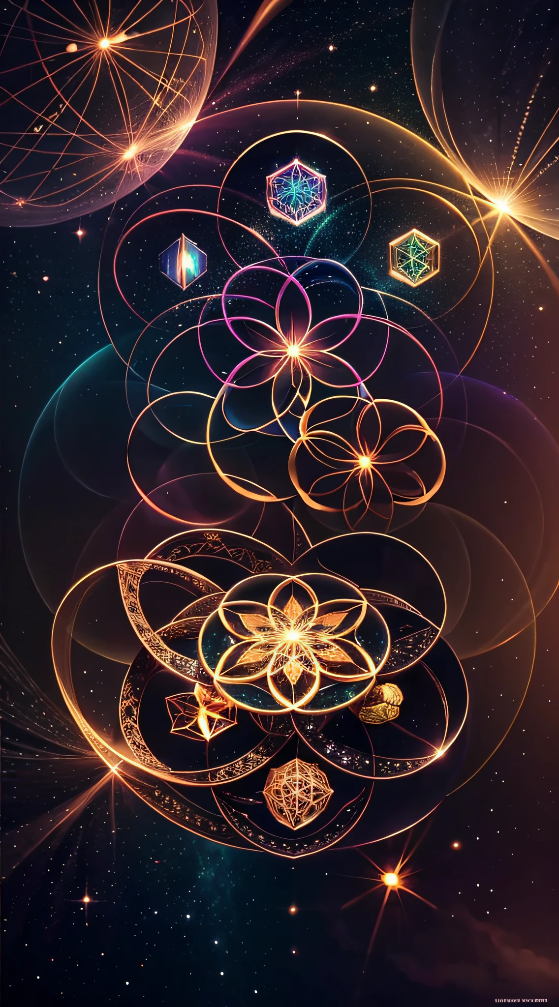 Highest image quality, ultra high definition, masterpiece, flower of life, light and shadow, particle light, particle special effects, beautiful romance, beautiful, dream highest quality, ultra high definition, masterpiece, exquisite CG, exquisite details, rich picture layers, beautiful, perfect details, best quality, highest image quality, high resolution, high definition, 16k, 8k, UHD, HDR, HD,--v5,--ar