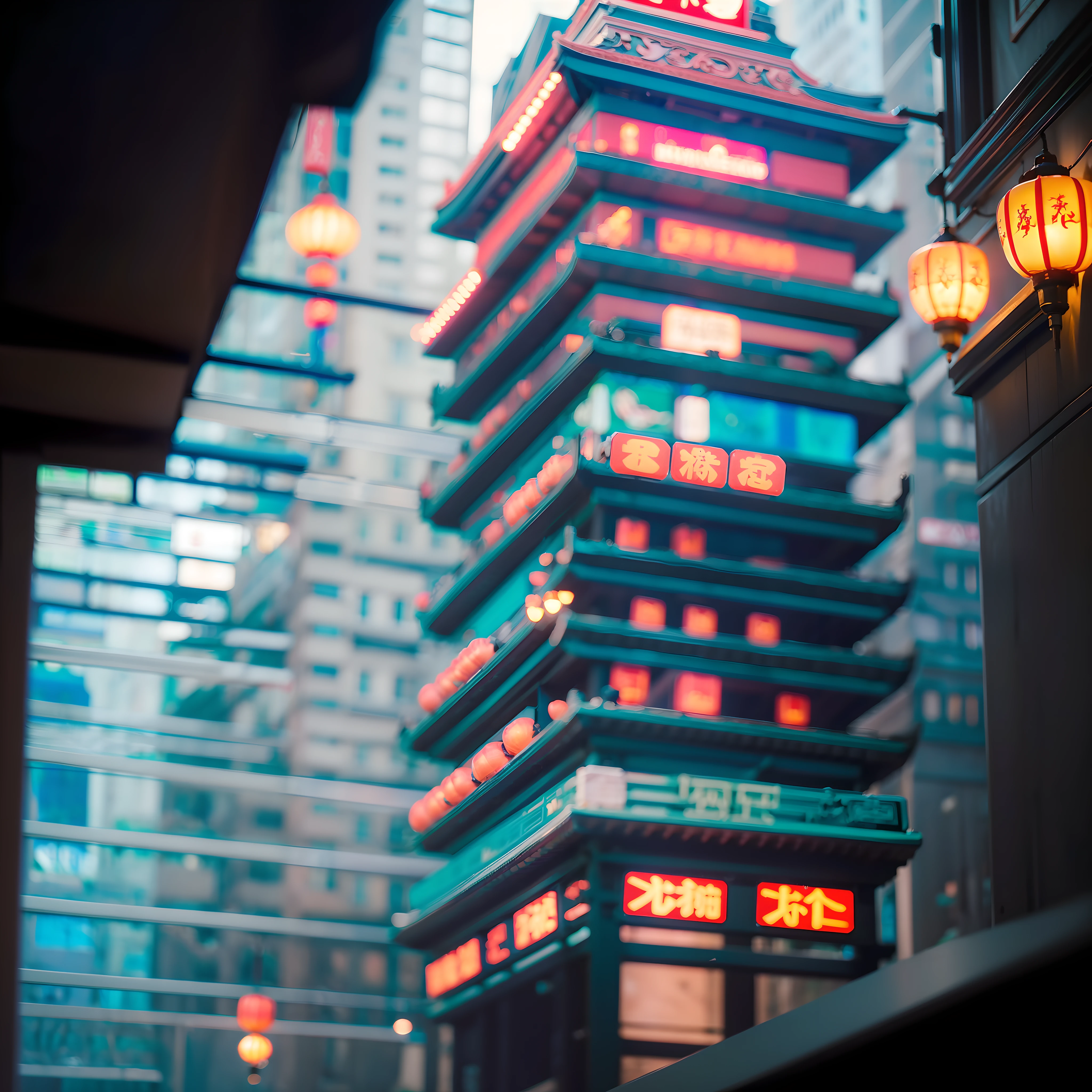 Cyberpunk style streetscape, architecture is a fusion of classical Chinese architecture and cyberpunk, neon lights, dark alleys, futuristic vehicles, high-tech gadgets, (futuristic atmosphere: 1.2), (dystopian elements: 1.1), (retro-futuristic elements: 1.3), (Chinese culture: 1.2), (cyberimplants: 1.1), (red lanterns: 1.2), (holographic advertising: 1.3), (flying cars: 1.1), (traditional Chinese roofs: 1.3), ( Cyberpunk Fashion: 1.1), (Mechanical Dragon: 1.2), (Mysterious Atmosphere: 1.2), (Future Cityscape: 1.3), (Smoke: 1.1), (Hazy Atmosphere: 1.1), (Digital Art: 1.2), (Crowded Streets: 1.1), (Old and New Fusion: 1.3), (Cyberpunk Weapons: 1.1), (Future Technology: 1.3), (Gloomy Weather: 1.1), (Cyberpunk Characters: 1.2), (Chinese Calligraphy: 1.3), ( Future skyline: 1.2), (Cyber-implanted limbs: 1.1), (Red color scheme: 1.2), (Chinese traditional archway: 1.3), (Cyberpunk prosthetics: 1.1), (Chinese lanterns: 1.2), (Cyberpunk cityscape: 1.3), (Digital painting: 1.2), (Future gadgets: 1.1), (Mist atmosphere: 1.1), (Dystopian society: 1.3), (Chinese Dragon: 1.2), (Cyberpunk vehicles: 1.1), ( Traditional Chinese Garden: 1.3), (Cyberpunk Architecture: 1.2), (Future Vehicles: 1.3), (Cyberpunk Implants: 1.1), (Chinese Temples: 1.2), (Future Weapons: 1.1), (Cyberpunk Fashion Accessories: 1.2), (Traditional Chinese Garden: 1.3), (Future City Life: 1.2), (Cyberpunk Gadgets: 1.1), (Chinese Pavilion: 1.2), (Future Transportation System: 1.3), (Cyberpunk Drones:1.1)
