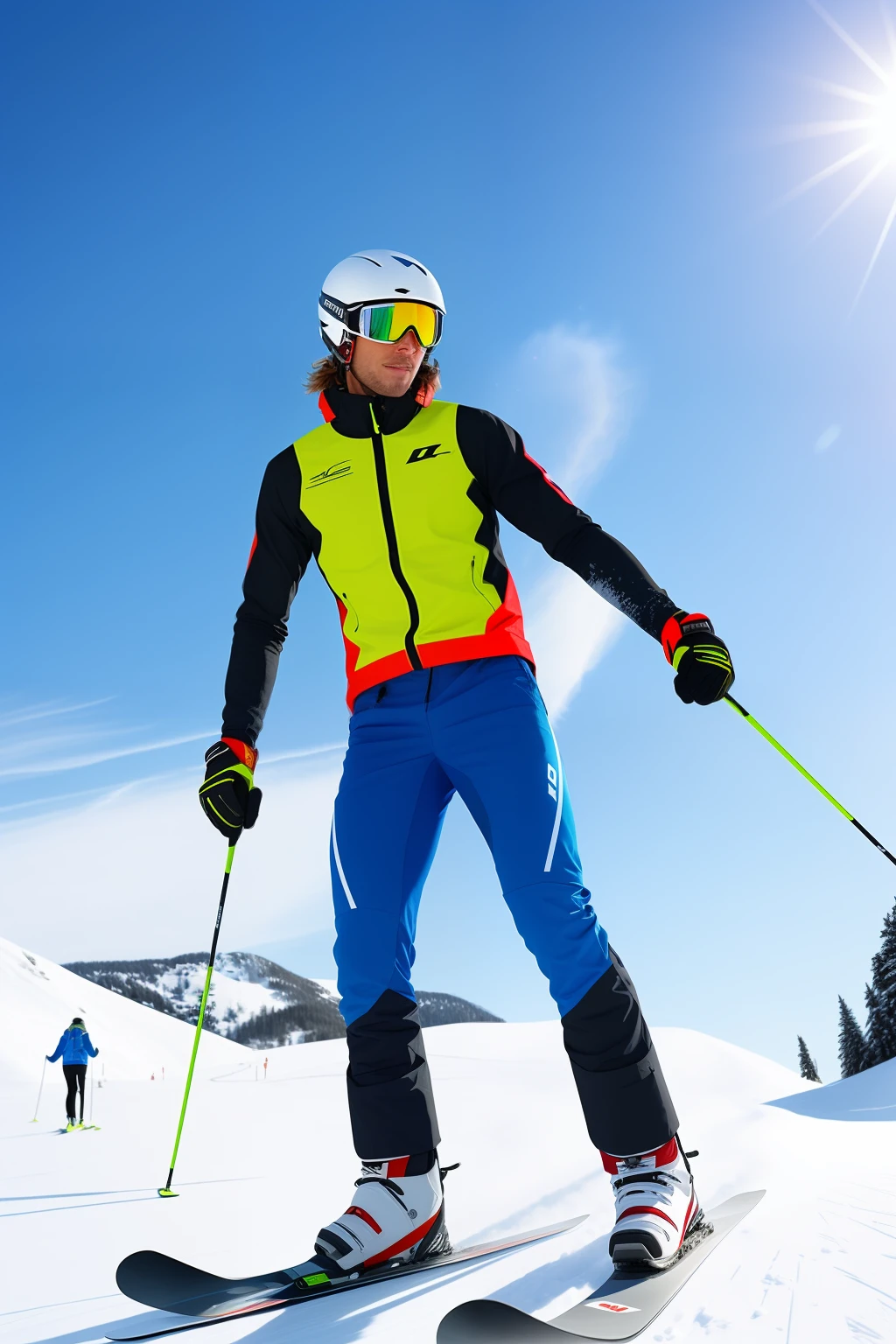 Image of a ski erg concept2