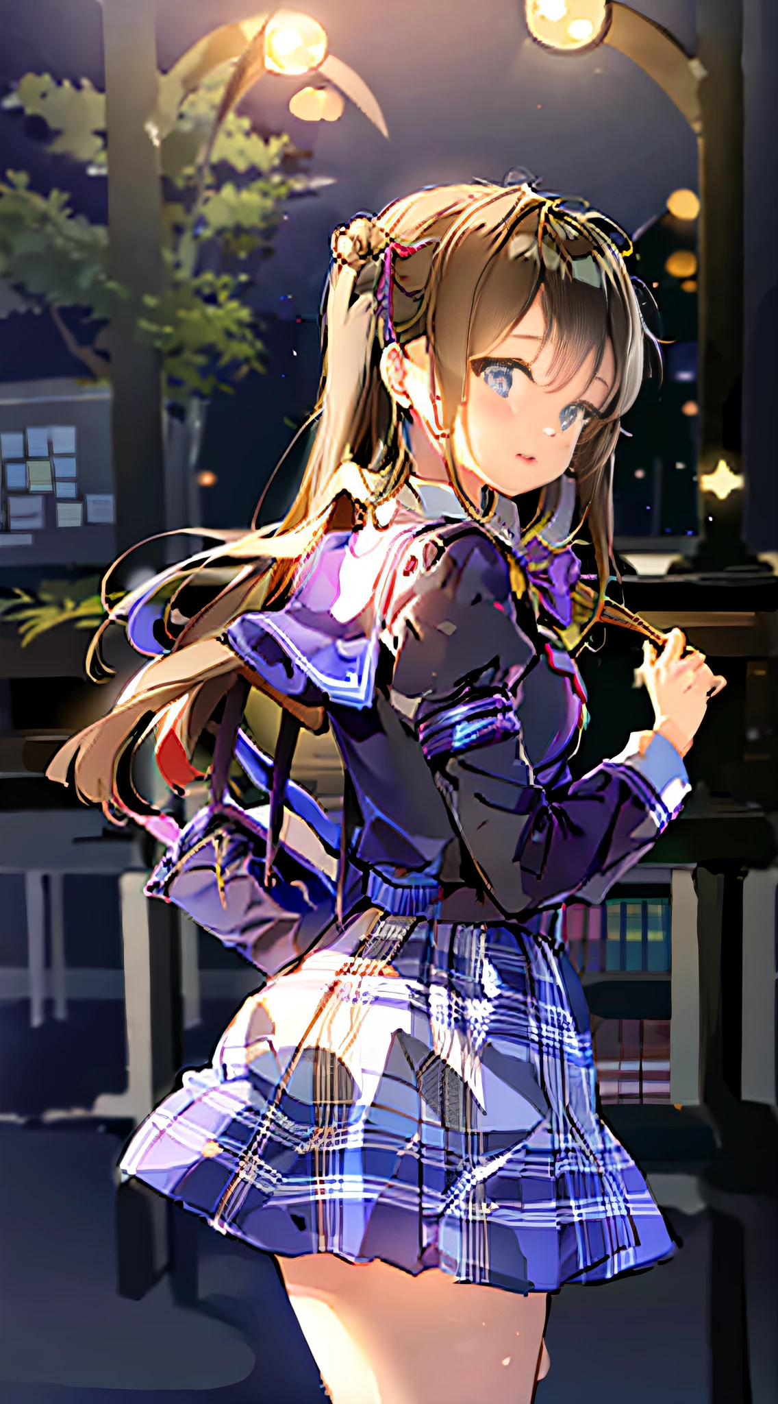 (masterpiece:1.05), (best quality:1.05),1girl,school_uniform