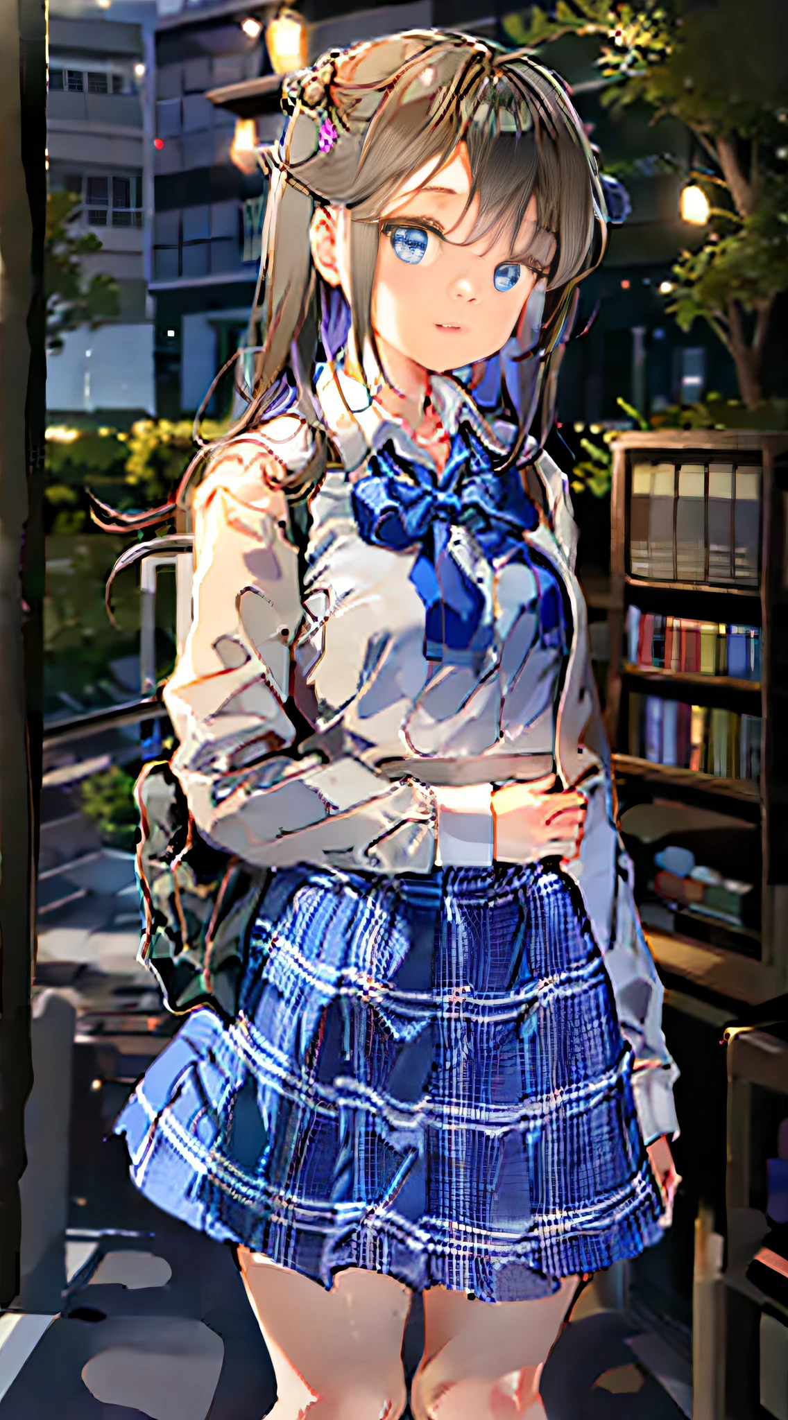 (masterpiece:1.05), (best quality:1.05),1girl,school_uniform