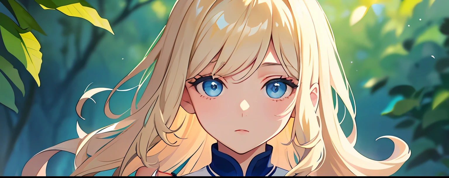 (Masterpiece: 1.2, top quality), (Beautiful eyes in detail: 1.2), (1 girl)), ((Solo)), Blonde girl, light blue eyes with long eyelashes, with some loose wavy hair covering his face, (Detailed face with fine eyes: 1.3), (Beautiful and crisp background: 1.2), (Highly detailed CG, super detail, best shadows: 1.1), (depth of field)), ((Watercolor)), ( Human 1.5), (Idol Uniform:1.3),, Bare Shoulder, Beautiful Concept Illustration, (White Background:0.5), (Illustration:1.1), (Very Detailed and Beautiful:1.1), (Perfect Detail:1.1), From the Side, Cowboy Shot,