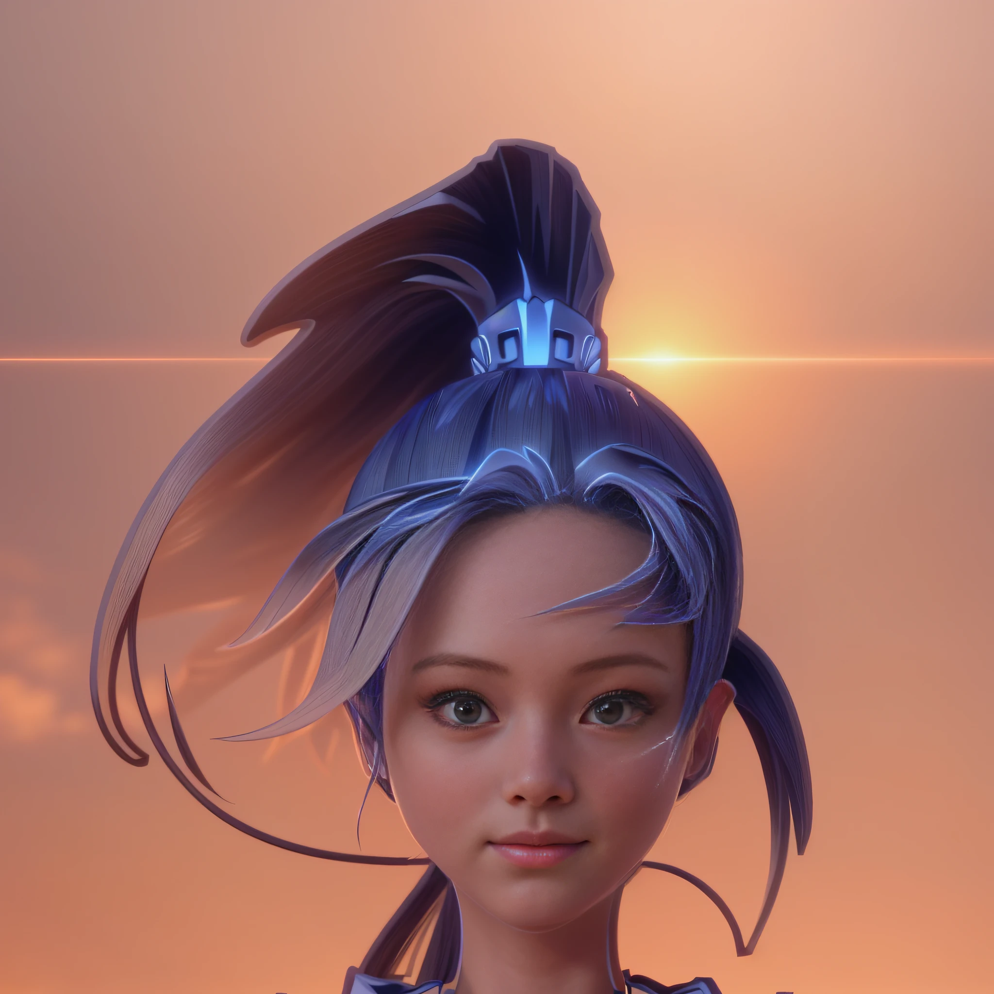 Best Quality, Surrealist Female Portraits, Fantasy Art, Photo Realism, Dynamic Lighting, ArtStation, Posters, Avatars, Volume Lighting, Very Detailed Faces, 4K, Award-Winning Girl, Fair Skin, Asian, Understated, Denim Photos, (Formal: 1.4), Long Hair, 3D,