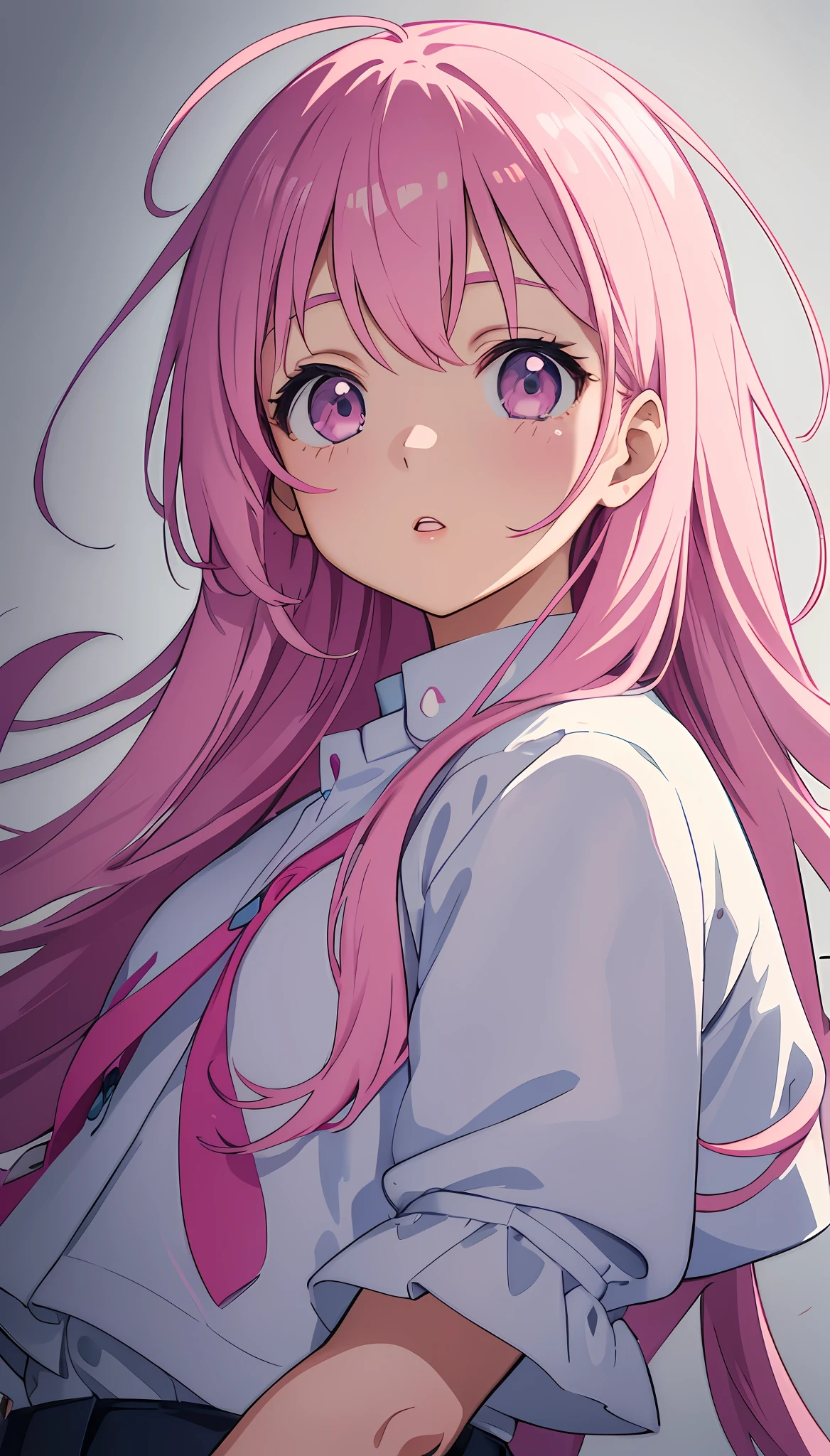a cute ,pink lips,wearing a bright white shirt,in the style of soft color palette
aurorapunk,an anime illustration of her
face,animated gifs,hand-drawn
animation,charming sketches,smooth and
shiny,hazy romanticism,superflat style,white
background--ar 1:1--niji 5--style expressive --s 50