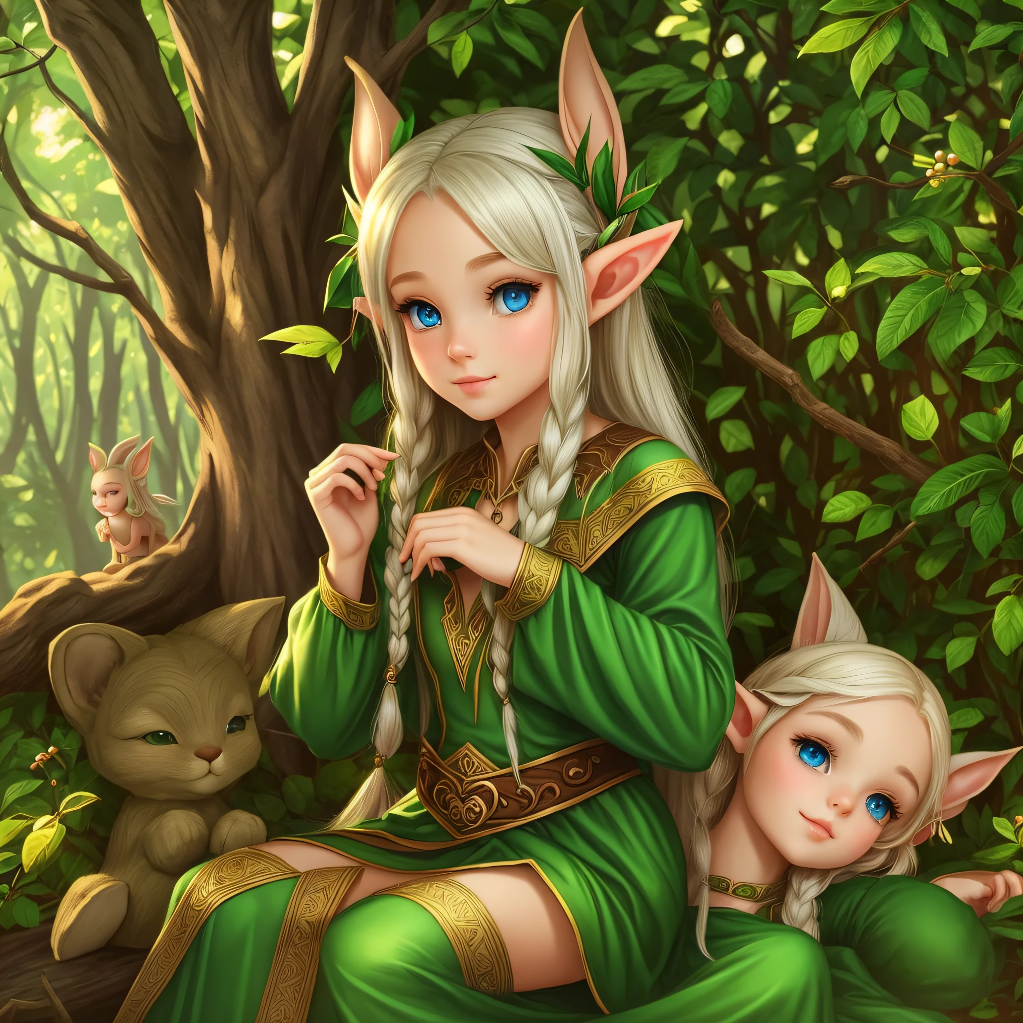 Elves are quirky, cute and gentle --auto --s2