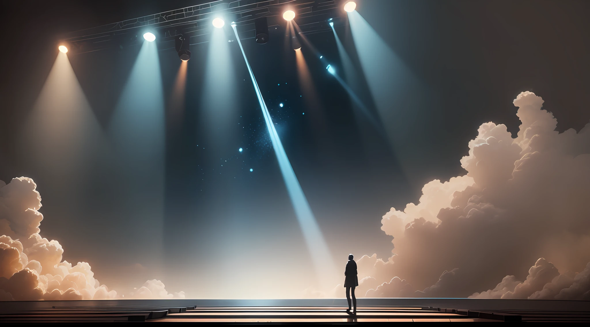 The main content needs to be mainly to show the stage effect, it needs to have lighting effects, and it is best to have a sense of shock --auto --s2