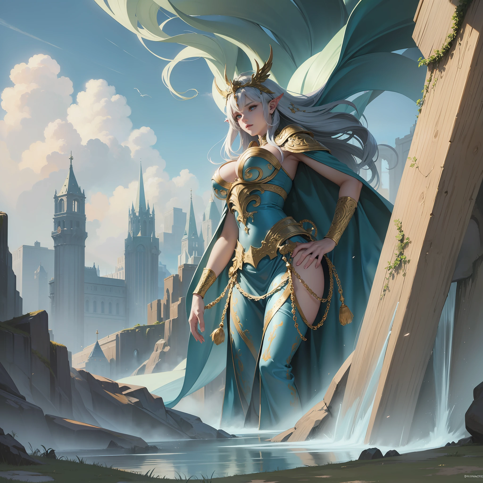(((best quality))),(((ultra detailed))),(((masterpiece))),illustration,mythical characters,divine beings,mythology,fantastical creatures,immortal realm,epic battles,magical powers,otherworldly landscapes --auto --s2