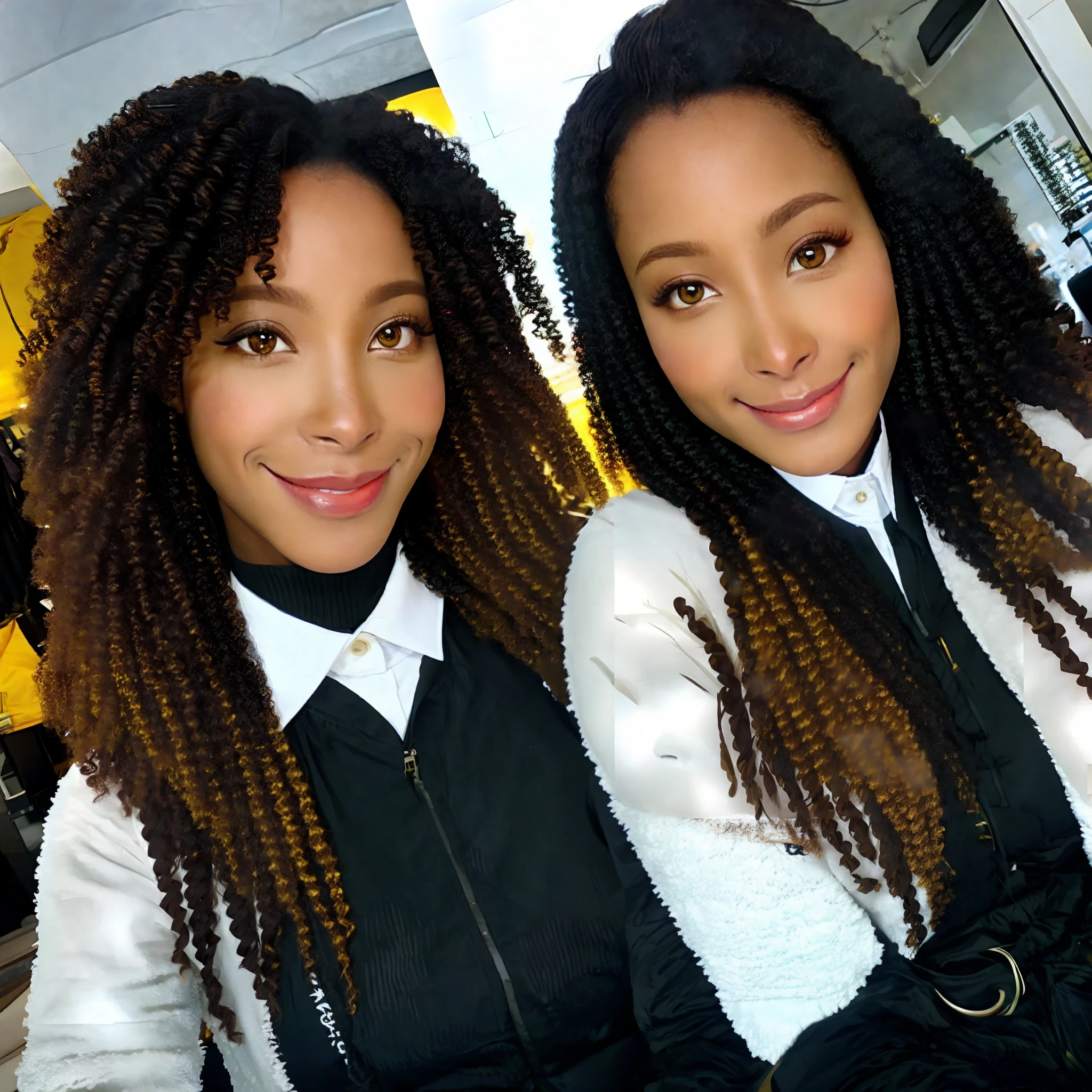 Black Brazilian mulatto with honey colored eyes