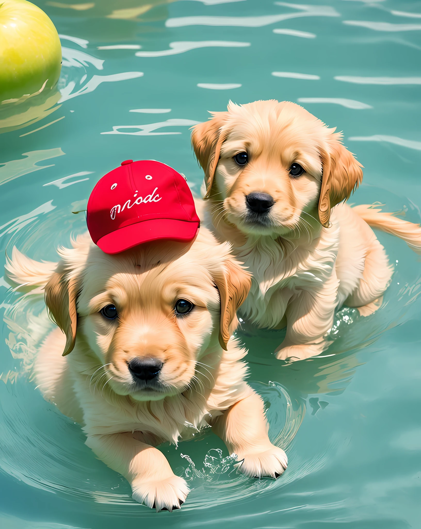 Add a cute cap