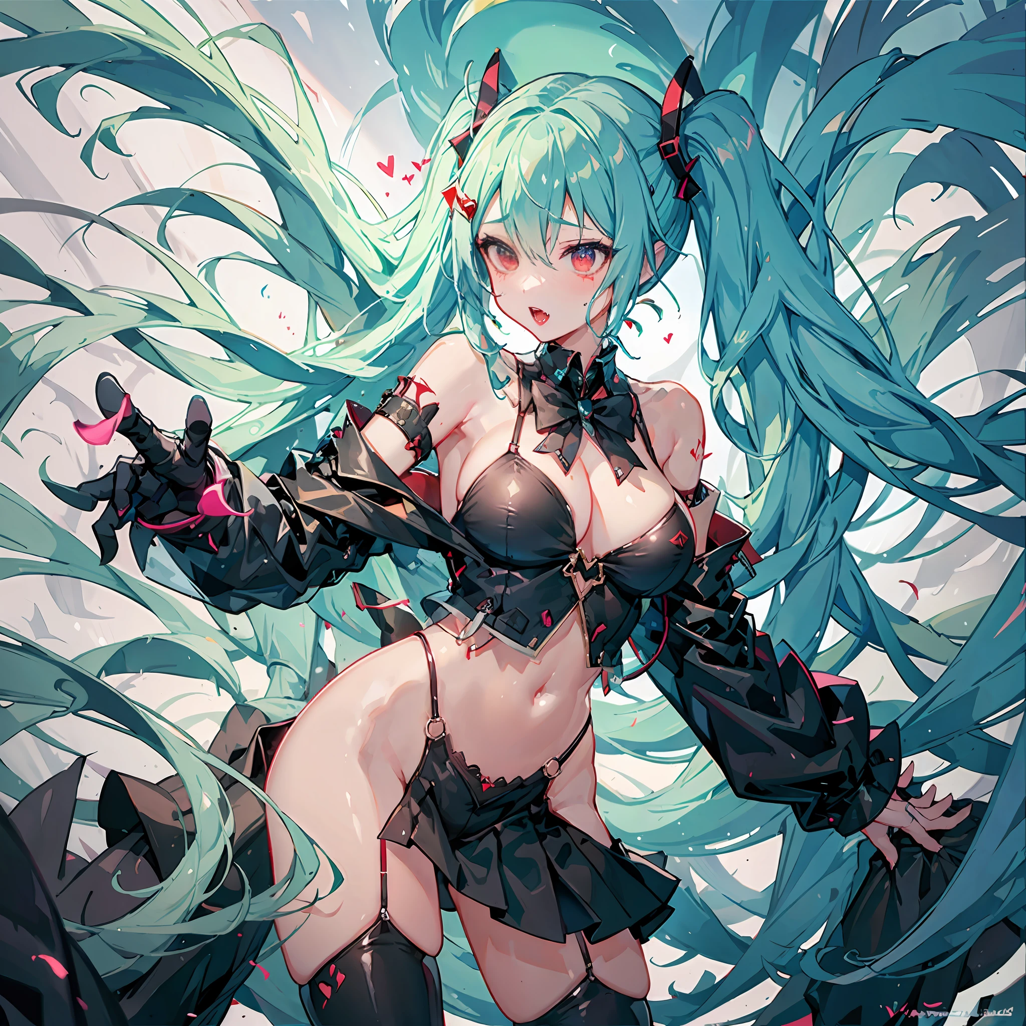 NSFW, vampire, kinky lines, big breasts