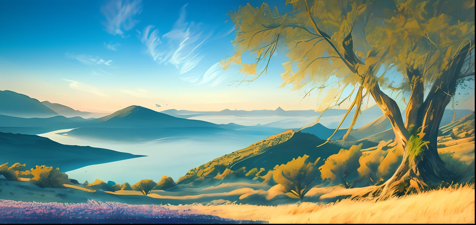 Early morning Beautiful nature