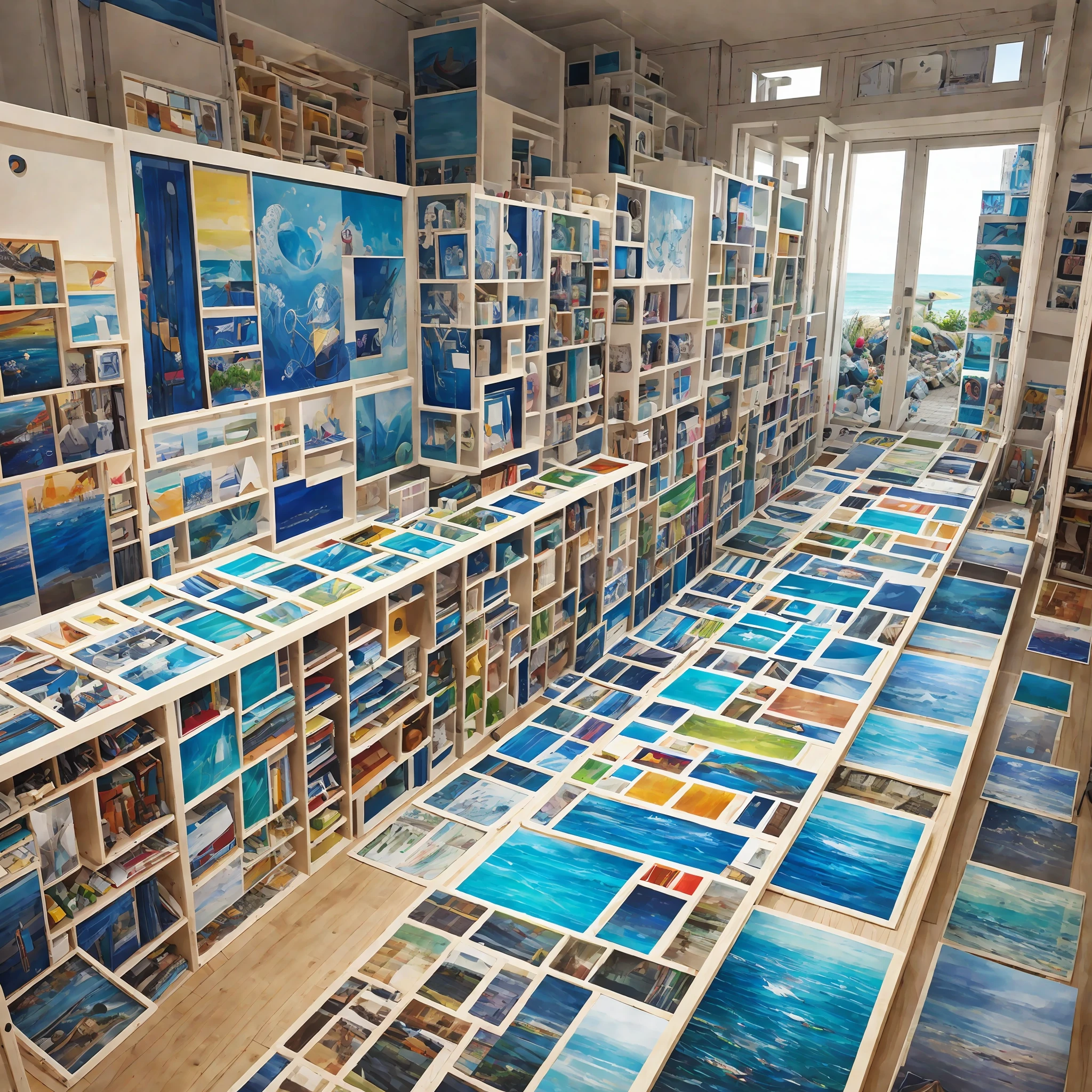 The creative design salon people are inviting you to join the sea art multi-person creation --auto --s2