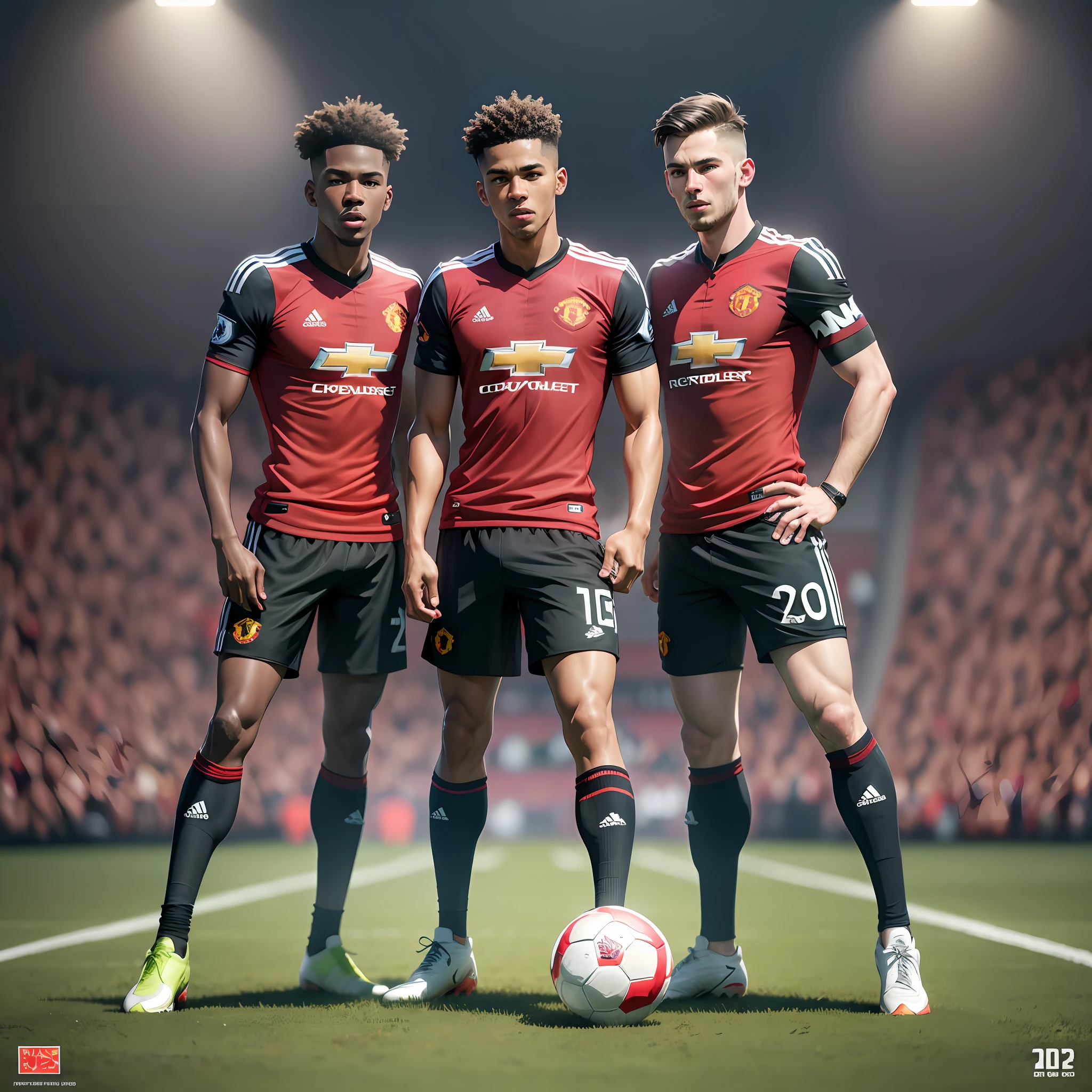 Football Team, Manchester United, Men's Team 2023 --auto --s2