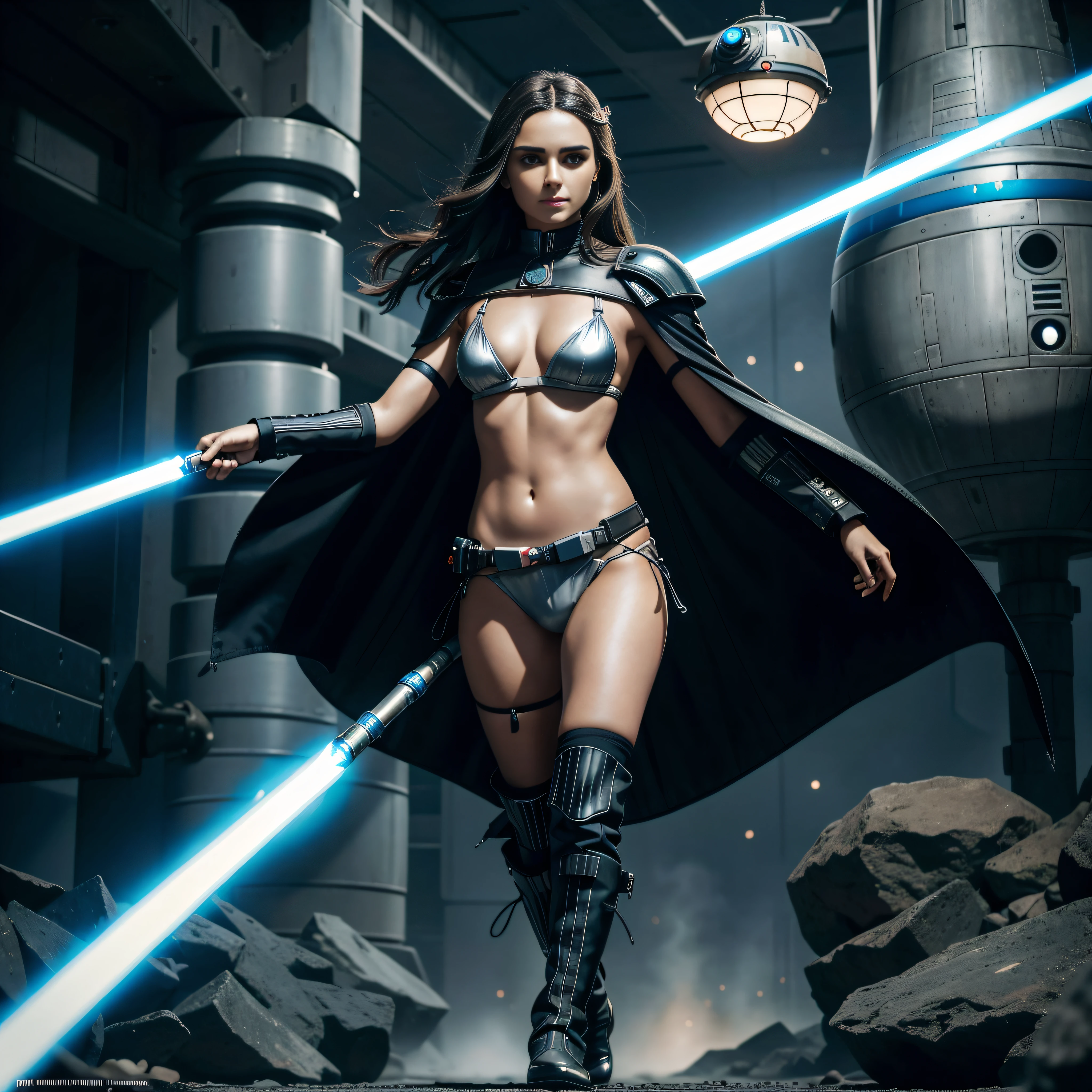 Future Sun cyberpunkWar "Star Wars Xwing R2D2" conceptual "Heavy Metal" Devastating Mandalorian pure female aesthetics lower key:1.37 near:1.37 fire-follets Will-o'-the-wisp "luis Royo" dazzling women walking slow down playing Cosplay "Princess":1.37 "Leia":1.37 "Nathalie Portman":1.37 Pilots jacket cowboy 38years sunLight luminescence ultra pro-photorealistic optimal detail qualities precise details:1.37 SLR resolution max perfection improved graduated Octane rendered UHD XT3 16K DSLR HDR UnrealEngine5 real analog shadows:1.37 3dcg body symmetrical athletes oiling faces cheekbones effects glow embarrassed:1.37 eyeliner beautiful:1.37 eyes opal pupils black iris lazulis turquoise sapphires mouth open teeth obvious smiles dark hairstyles short bangs:1.3 ecstatic:1.37 floating jackets fixed eccentric cape levitating shoulders-off white shirt lace clavicles papillotes embroidered bikini strange navy thick leathers breasts Pointed Various:1.37 Felt satin-feltskirt:1.37 Loose matching bristles swinging spinels navel:1.3 Depths:1.37 revealing pubic scarlet pubis-hairy underwear:1.37 waist chastity-belt padlock Gold decorated silver agate tied garters thick thighs legs high volumetric Gothic stainless steel boots ornate onyx ruby invokes delicate incandescents Unity Toys Crystalline DoF X-Wing (EOS R6 135mm 1/1250s f/2.8 ISO400) R2D2 Mechanized Adaptable Ion Canon DoF Dummies "wide Sabre" dramatic supports fully clothed armor heavy chrome metallic flat bands fathoms richly decorated coppers:1.37 fullbodye "Darth Vader" background:1.37 sharpness equirectangular 360 headphones antenna ornate rune lava Tourmaline plasma glyphs engravings [(masterpiece 1.37) (Willi Baumeister:1.1) (John T. Biggers:1.2)::17 Alessandro Casagrande, Greg Rutkowski, Sally Mann Guweiz and James Jean tattoo CGSCOSITY (by Michelangelo)] Bruce Weber girls raw varied nsfw etc.