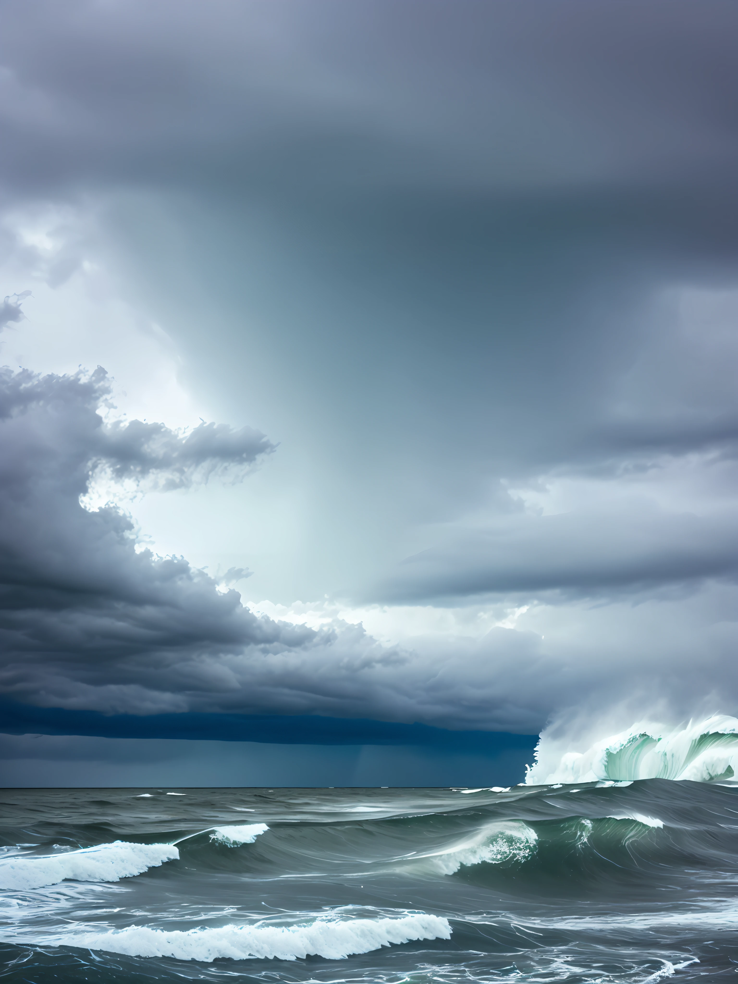 Ocean storm