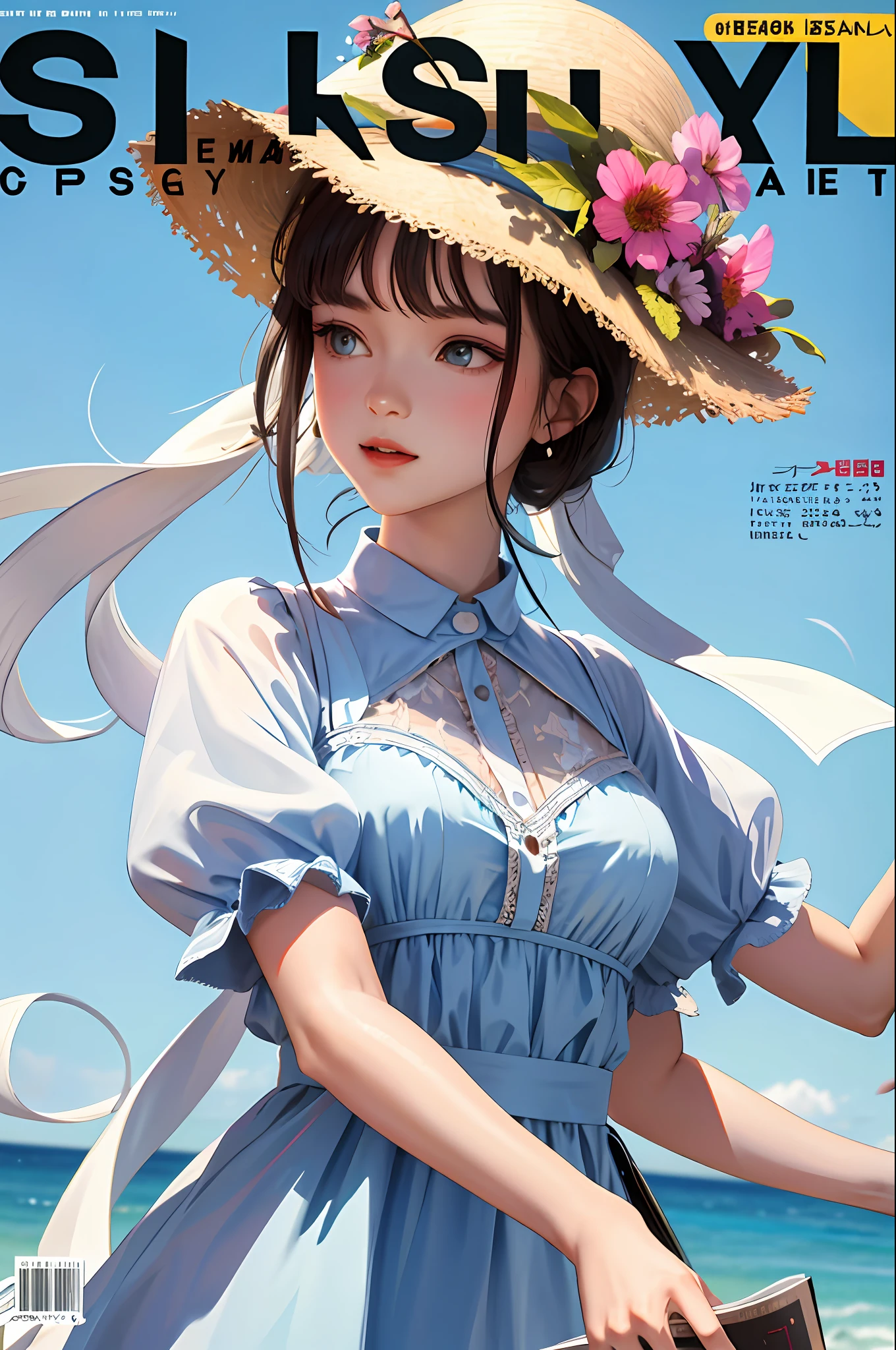 Masterpiece, Superb Style, Spring Dress, Inch, Outdoor, Magazine Cover, Upper Body,