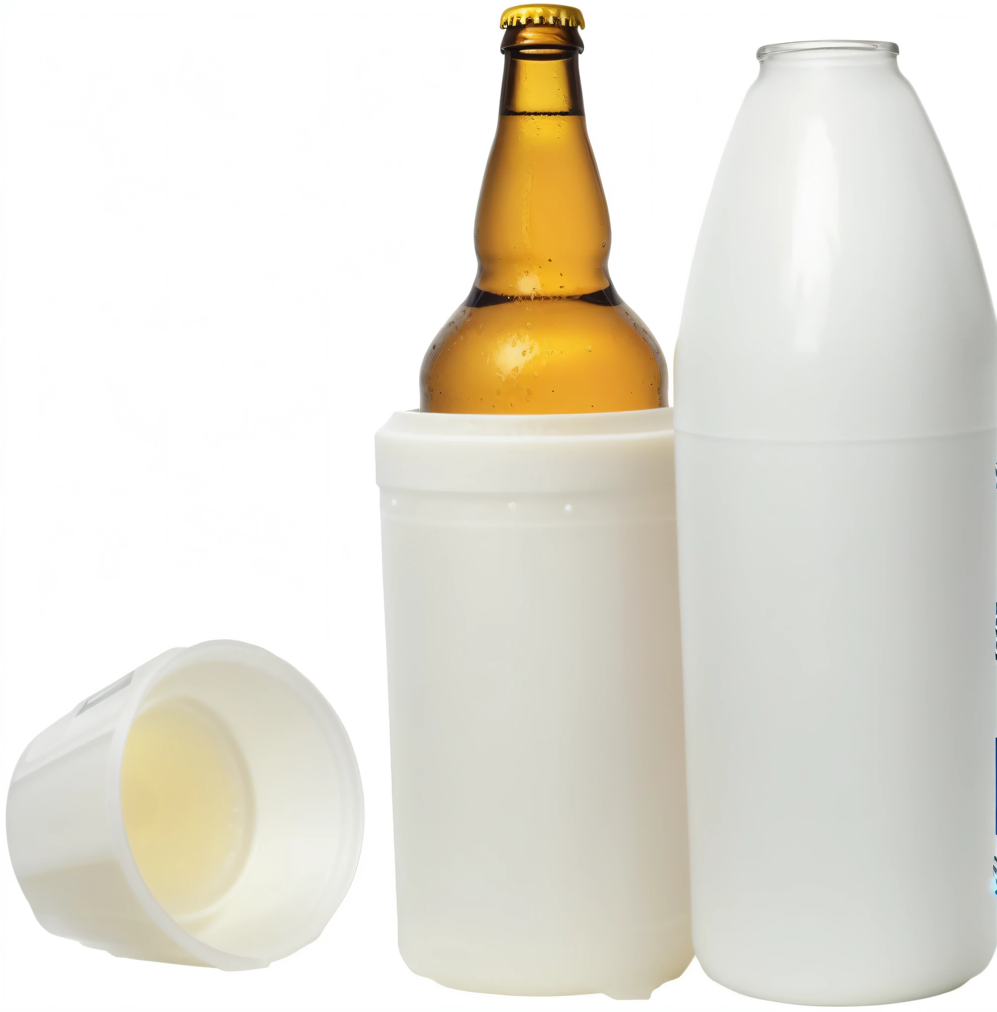 there is a bottle of beer and a yellow glass on a table, beer bottle, cold beer, beer bottles, beer, boxless ammunition, wax-covered bottles, 6 packet, product photo, bottle, bottles, yellow: 0.5, very thirsty, cryogenic pods, white foam, trench bombs, highly capsule, 8 5mm shot --auto --s2