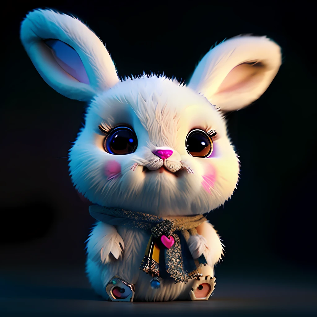 /create cuty bunny, cinematic, highly detailed, beautiful eyes