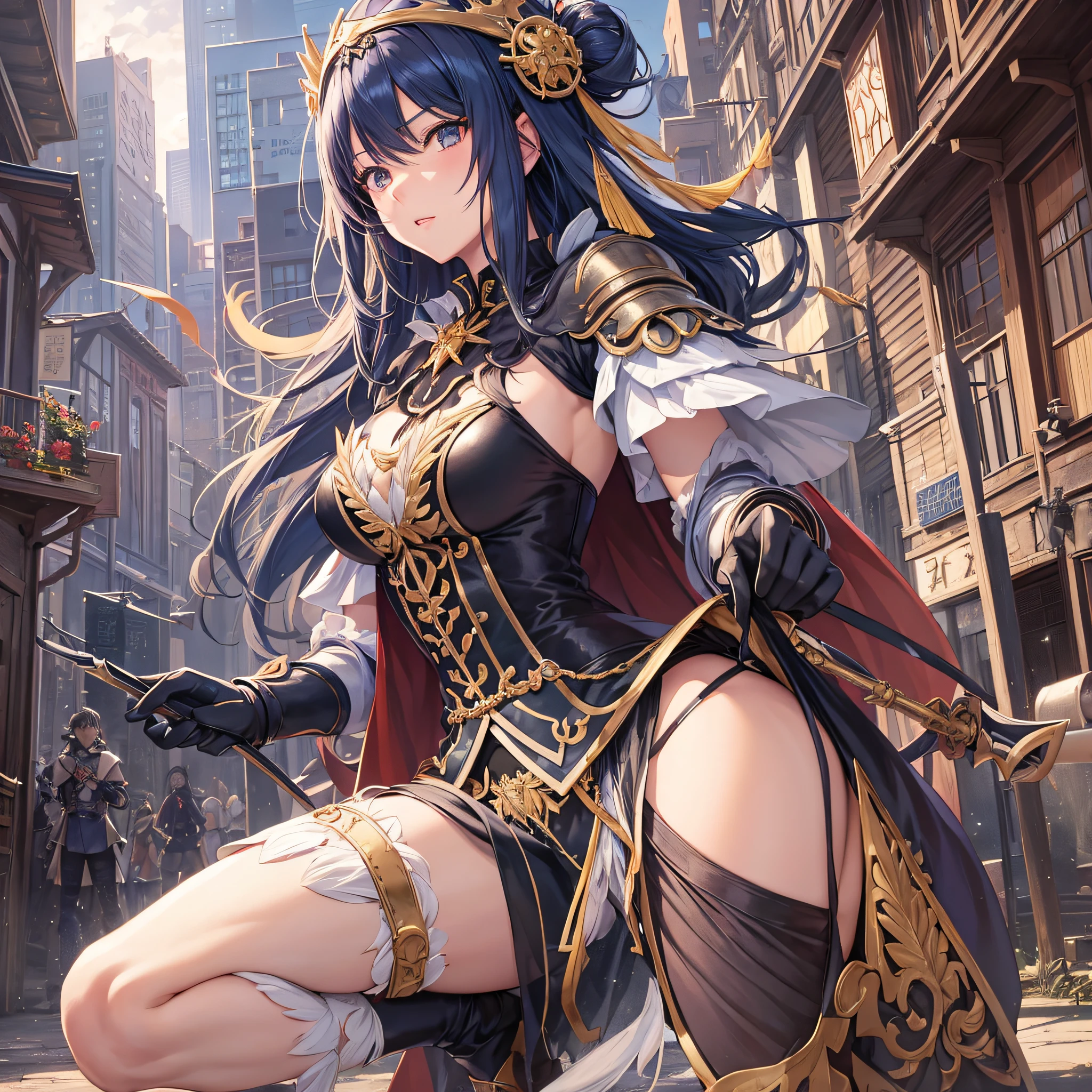 ((Anime style)) Girls. A world of swords and sorcery. Feathered. Underwear. Two-tone proof. Squat down and open your crotch --auto --s2