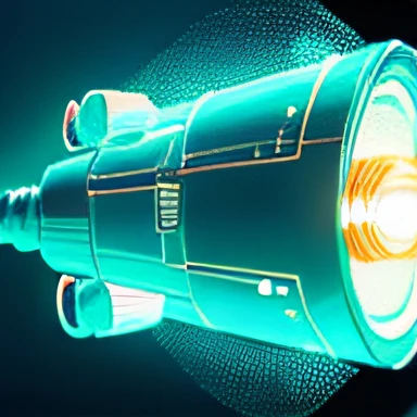 Schematic diagram of a flashlight, HD. --auto --s2