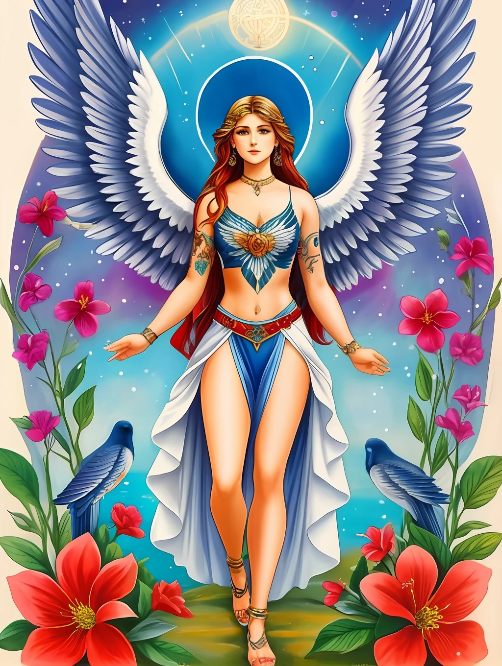 Create a tattoo with Archangel Gabriel