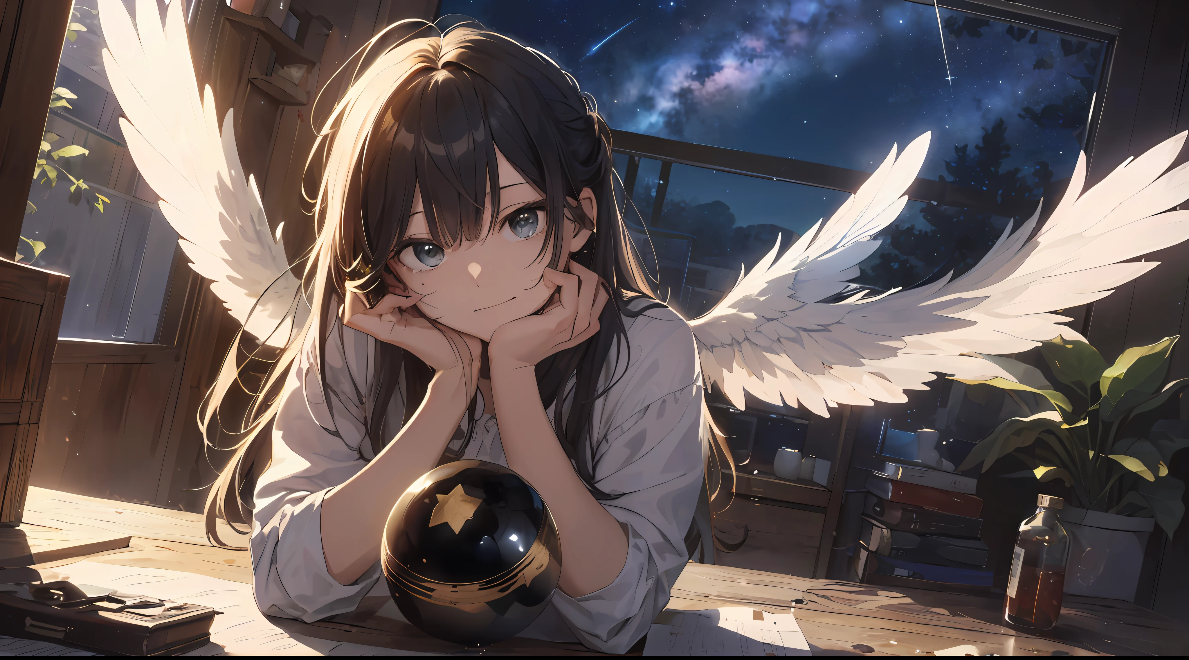 (Best Quality: 1.5), (Super Detail: 1.5), (Best Quality Photo: 1.5), ((((Stargazer))), I want you to reach that light far away
Alone and lazy night Looking for the stars
Tomorrow, I'll be in trouble without you, I'll be in trouble.
All the dreams that are going to be garbage and my shoes are dirty
Tomorrow, I'll be in trouble without you, I'll be in trouble.
From the top of the road that continues far and far away
I want you to reach that light with strong feelings.
Hiding the childishness that hates everything
In a properly decorated world In the world
Throw a one-time magic ball beyond the heat
Crying, laughing, covered in mud, after the drama
The secret that is revealed, the end of something, the beginning of another
Ordinary words go around the body and become wings.
Alone and lazy night Looking for the stars
Tomorrow, I'll be in trouble without you, I'll be in trouble.