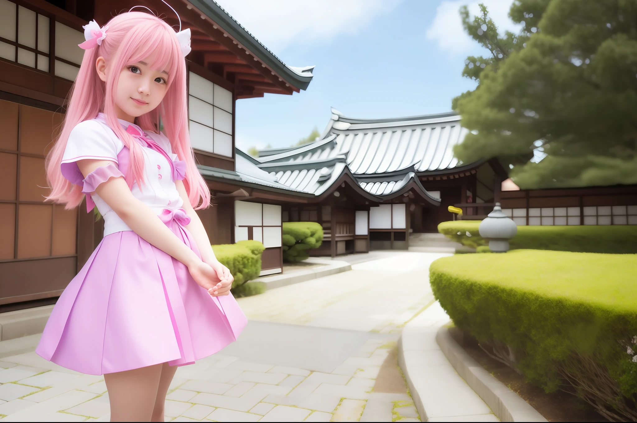 Magical girl realistic cute japanese