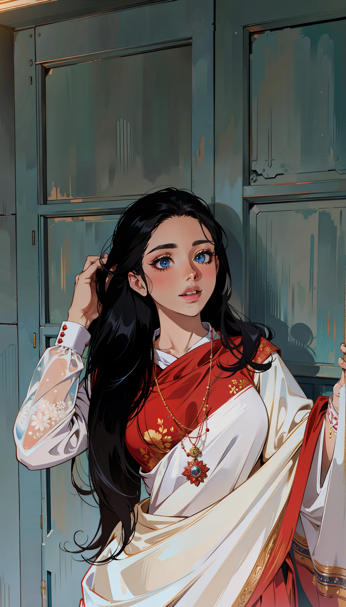 beautiful eyes, multicolored eyes