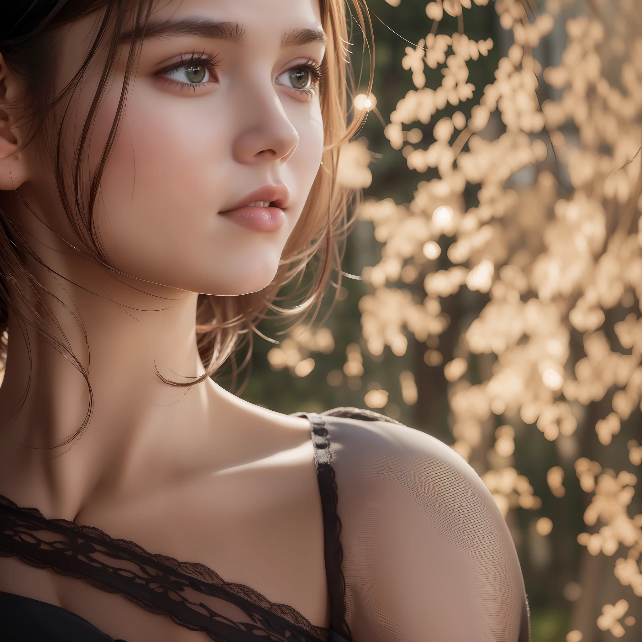 RAW,, Nikon Z 85mm, front illuminated, award-winning photography,

((best quality)), ((masterpiece)), beautiful French girl wearing, pure silk blouse, 18 years old, (long brown hair), blue eyes, sitting outside in a Paris café, eiffel tower in the background, small, innocent, flower pedals in the air, intricate details, highly detailed, sharp focus, professional, 4k, spring flowers blooming, rays of god, hand model,  small, delicate, innocent, golden hour, 
highres, detailed facial features, high detail, sharp focus, smooth, aesthetic, extremely detailed, photo_\(ultra\), maximum detail, roughness, real life, ultra realistic, photorealism, photography, 8k uhd, photography, light SEMI-SILHOUETTE, Russian face,
