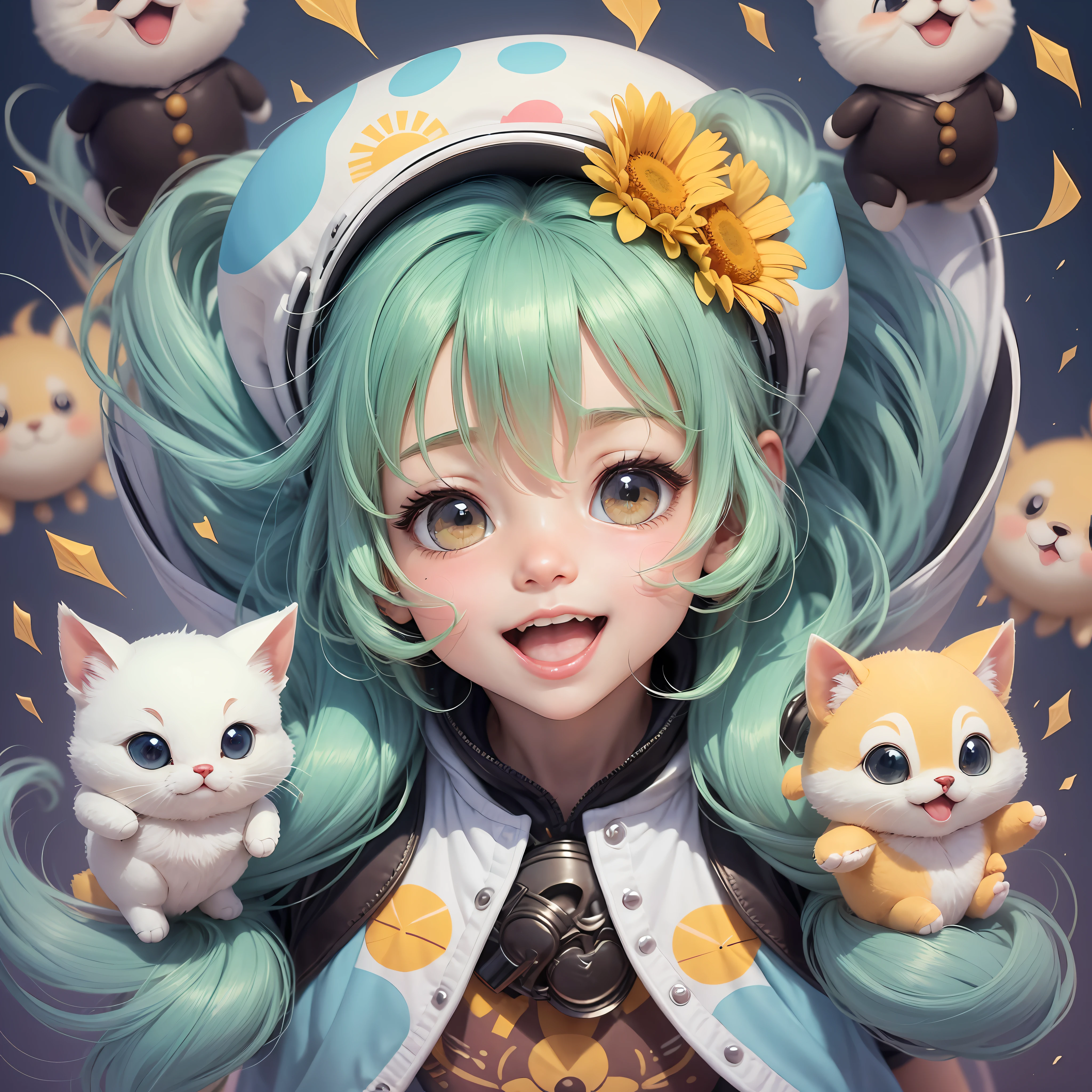 1. Cute and sweet: Adopt cartoon characters to show cute and sweet feelings.
2. Be curious: Use cartoon characters with rich expressions to show the feeling of curiosity.
3. Happy and free: Adopt dynamic images such as dancing and running to show the feeling of happiness and freedom.
4. Enthusiastic and energetic: Adopt an image of vitality and express a feeling of enthusiasm and vitality.
5. Warm and cordial: adopt a warm and cordial image to show a warm and considerate feeling.
6. Cute and cute: Adopt cartoon characters to show cute and cute feelings.
7. Youthful: Adopt an image full of youthful vitality to express the feeling of youthfulness.
8. Lively and cute: Use vibrant cartoon characters to show a lively and cute feeling.
9. Confident sunshine: Adopt an image of confident expression and sunshine to show the feeling of confidence and sunshine.
10. Sweet and warm: Adopt a warm image to show a sweet and warm feeling. --auto --s2