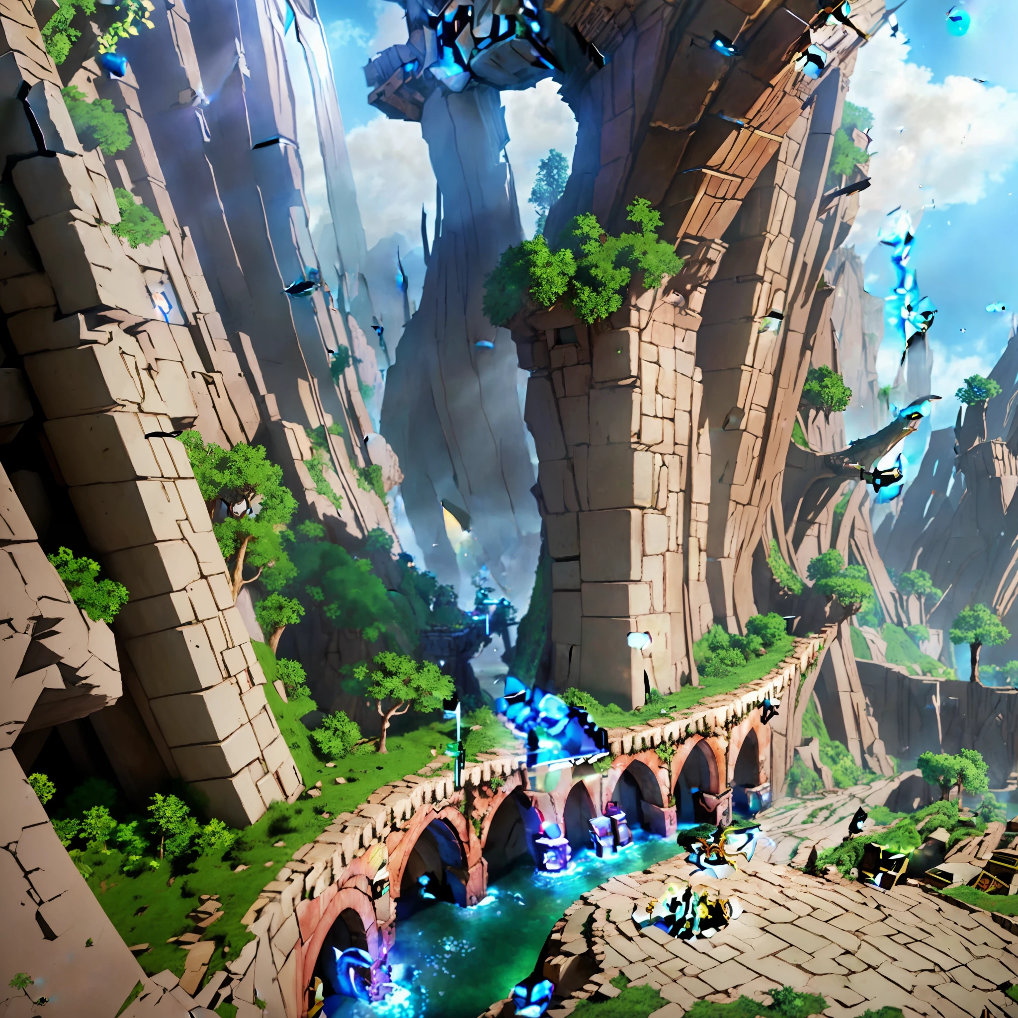 Subject Description: A group of gamers wearing virtual reality headsets and holding gaming controllers are immersed in the "Fantasy Area" of Wander Games. The gamers are exploring surreal universes filled with magical landscapes, mythical creatures, and breathtaking architecture. Some gamers are battling fierce dragons, while others are solving puzzles in enchanted forests.
Type of Image: Photorealistic digital illustration.
Art Styles: Realism, Fantasy, Surrealism.
Art Inspirations: Art Station's fantasy illustrations, works by renowned fantasy illustrators like John Howe and Alan Lee.
Camera: Steady-cam.
Shot: Medium shot.
Render Related Information: High-resolution (4K) image with highly detailed textures and realistic lighting. Volumetric light beams through the virtual reality headsets, adding to the immersive atmosphere.