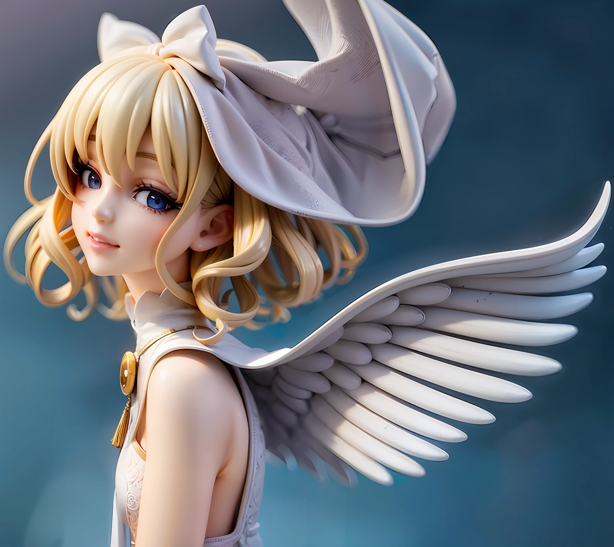 Angel wings, pure white, beautiful wings