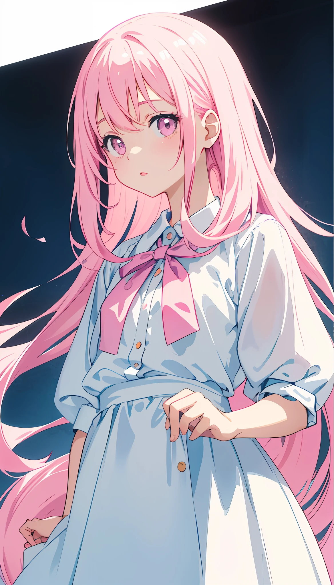 a cute little girl,pink lips,wearing a bright white shirt,in the style of soft color palette
aurorapunk,an anime illustration of her
face,animated gifs,hand-drawn
animation,charming sketches,smooth and
shiny,hazy romanticism,superflat style,white
background--ar 1:1--niji 5--style expressive --s 50